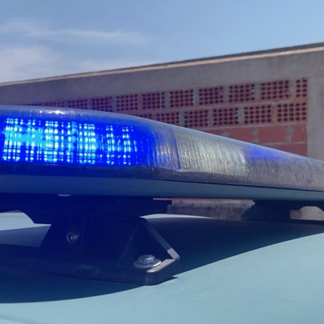 Luces de patrulla de policía