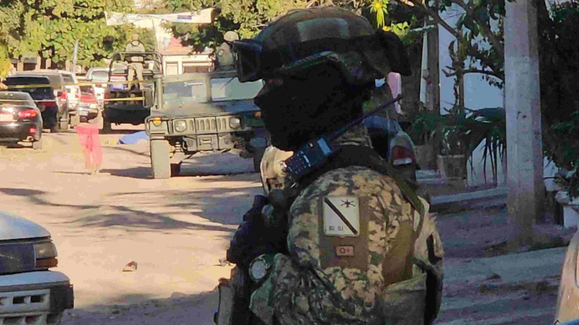 Ejecutan a Balazos a Joven Motociclista en la Colonia 5 de Febrero en Culiacán, Sinaloa