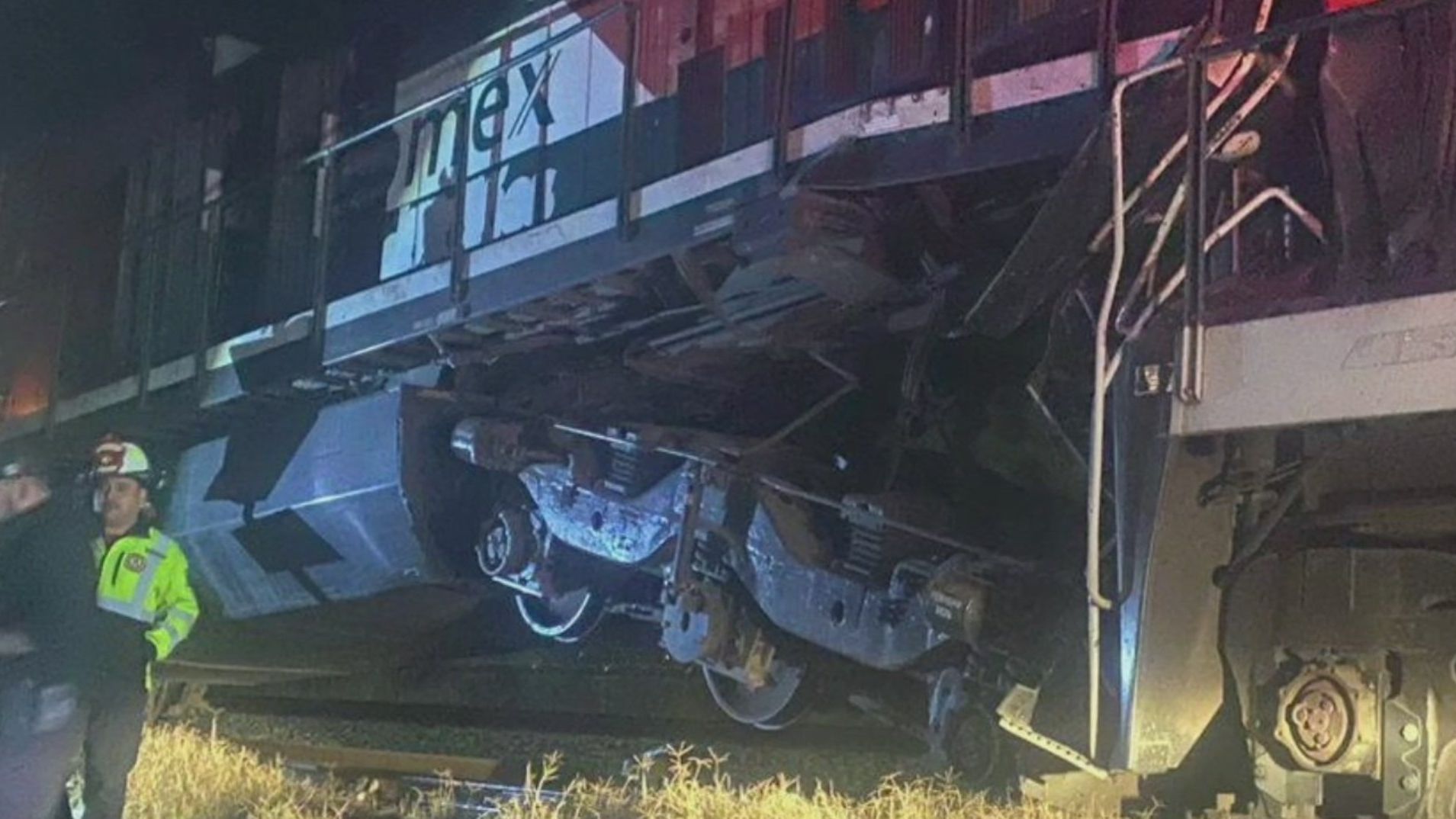 Chocan Dos Trenes de Carga en Nogales, Sonora