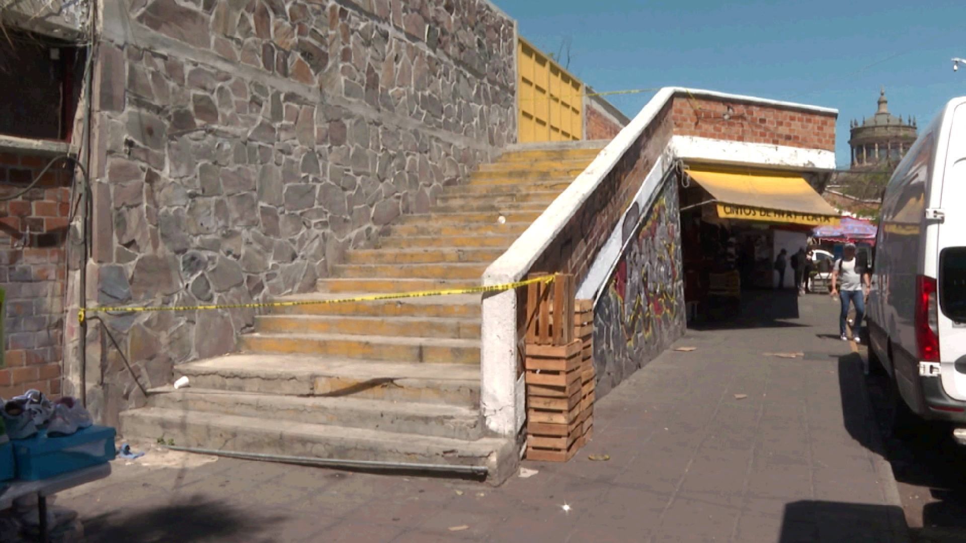 Encontraron un feto en el Mercado de San Juan de Dios