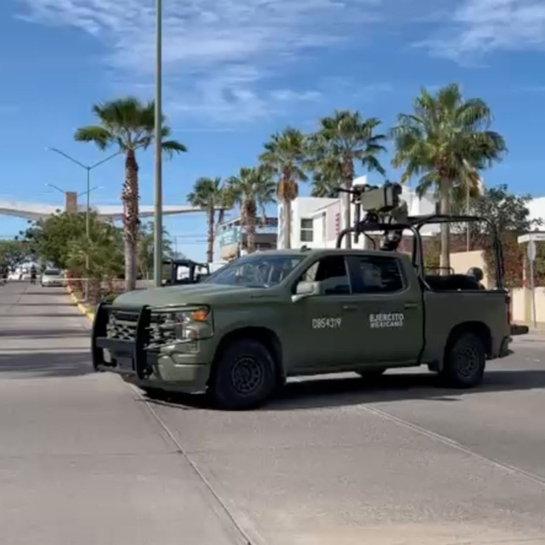 Registran Ataque Armado Contra Camioneta en Taller de Culiacán, Sinaloa
