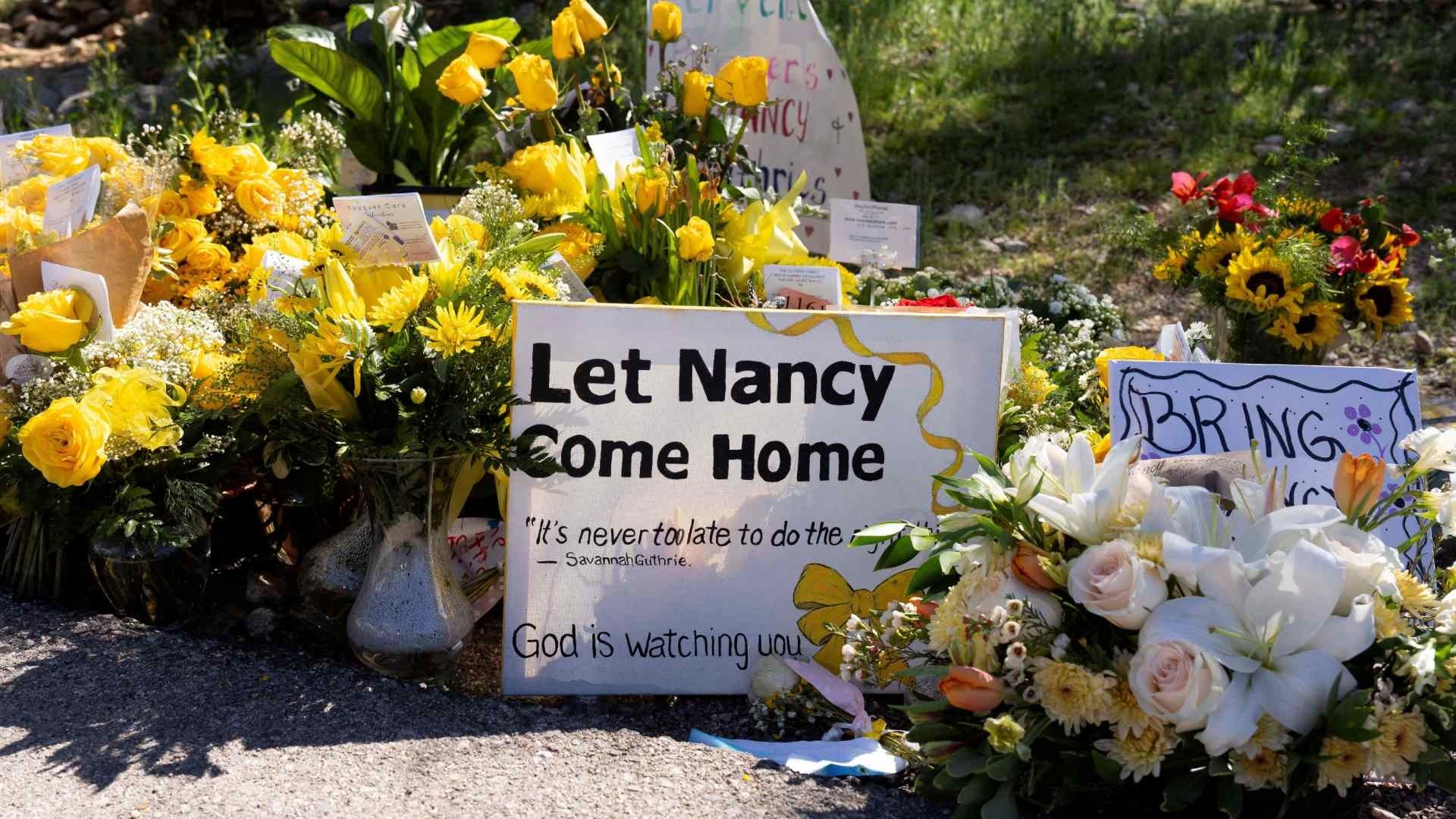 Familia  Nancy Guthrie ofrece recompensa