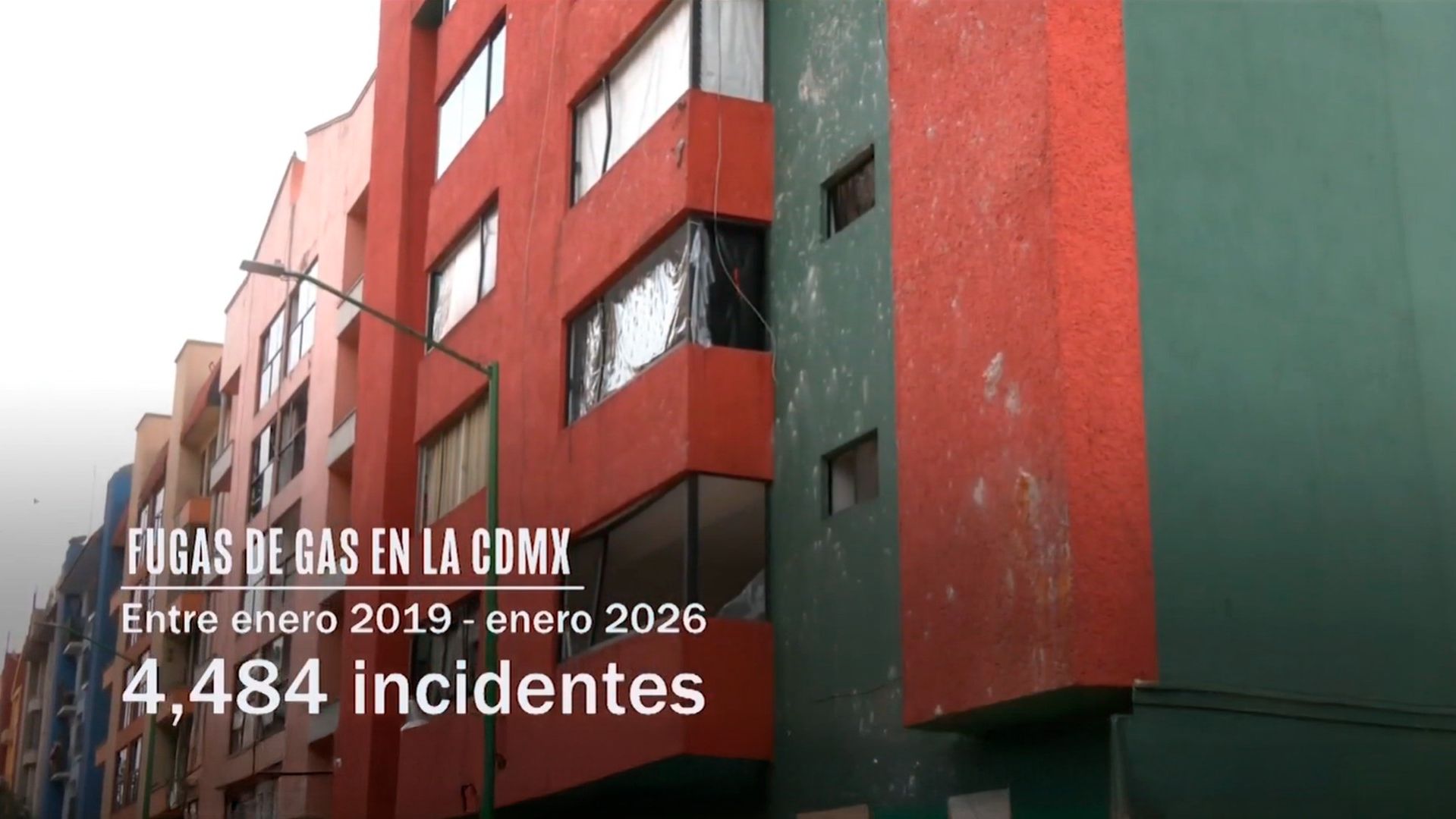 En siete años suman 4,484 fugas de gas en la CDMX