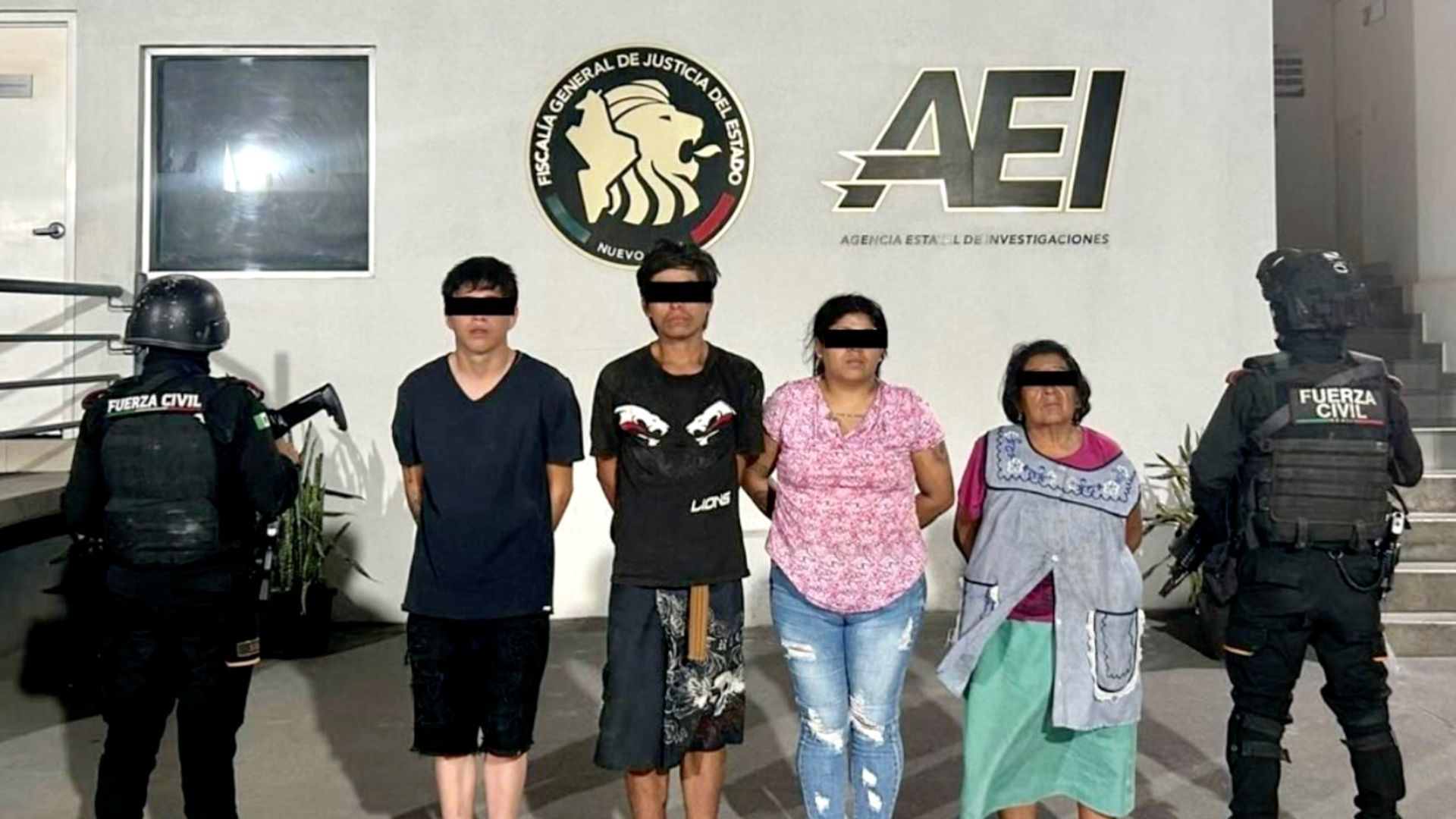 Fuerza Civil detiene a Brad Pitt "N" en Monterrey