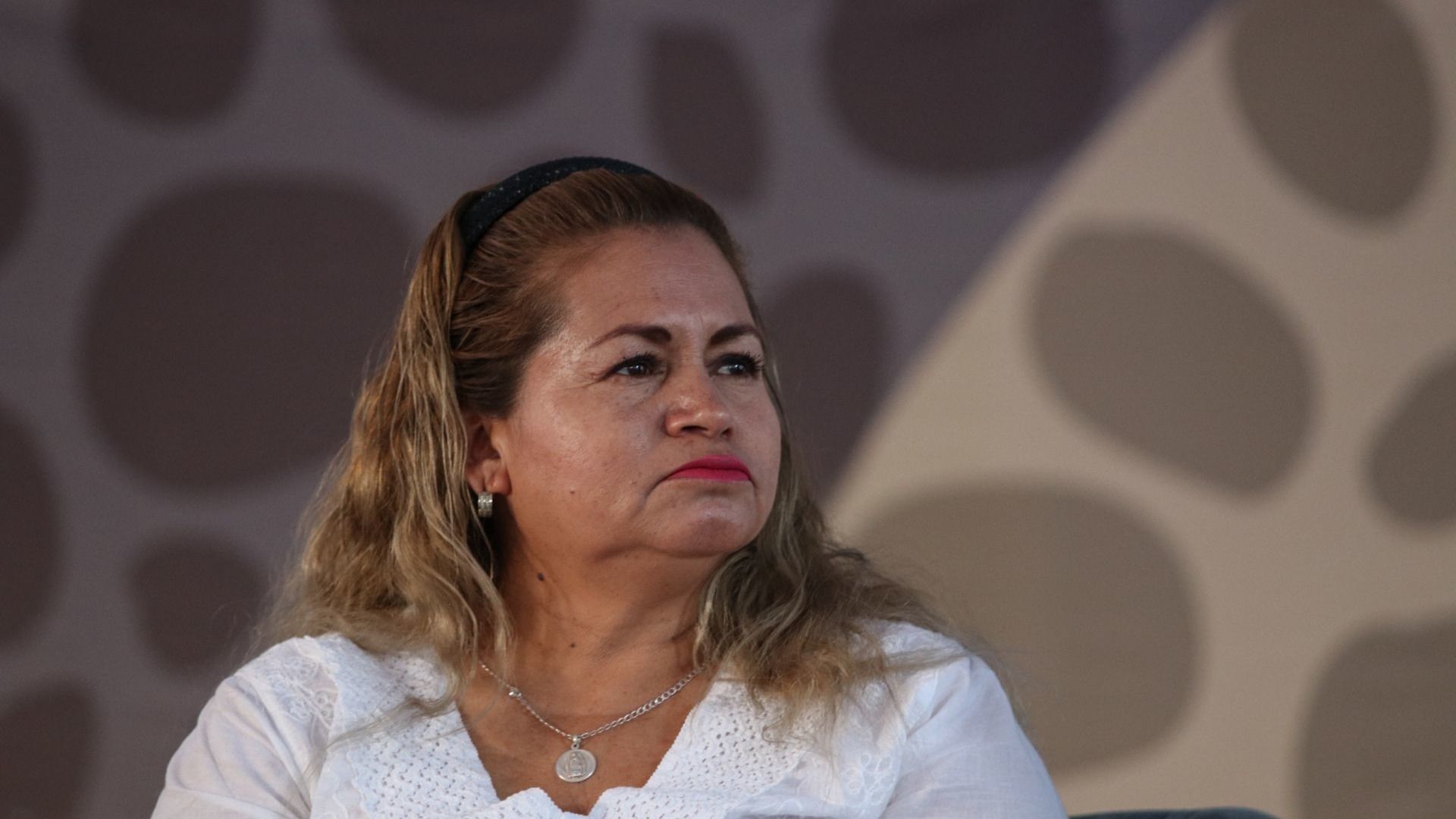 La activista Cecilia Patricia Flores Armenta, presentó su libro Madre Buscadora en la Feria del Libro de Coyoacán, 16 de junio de 2024