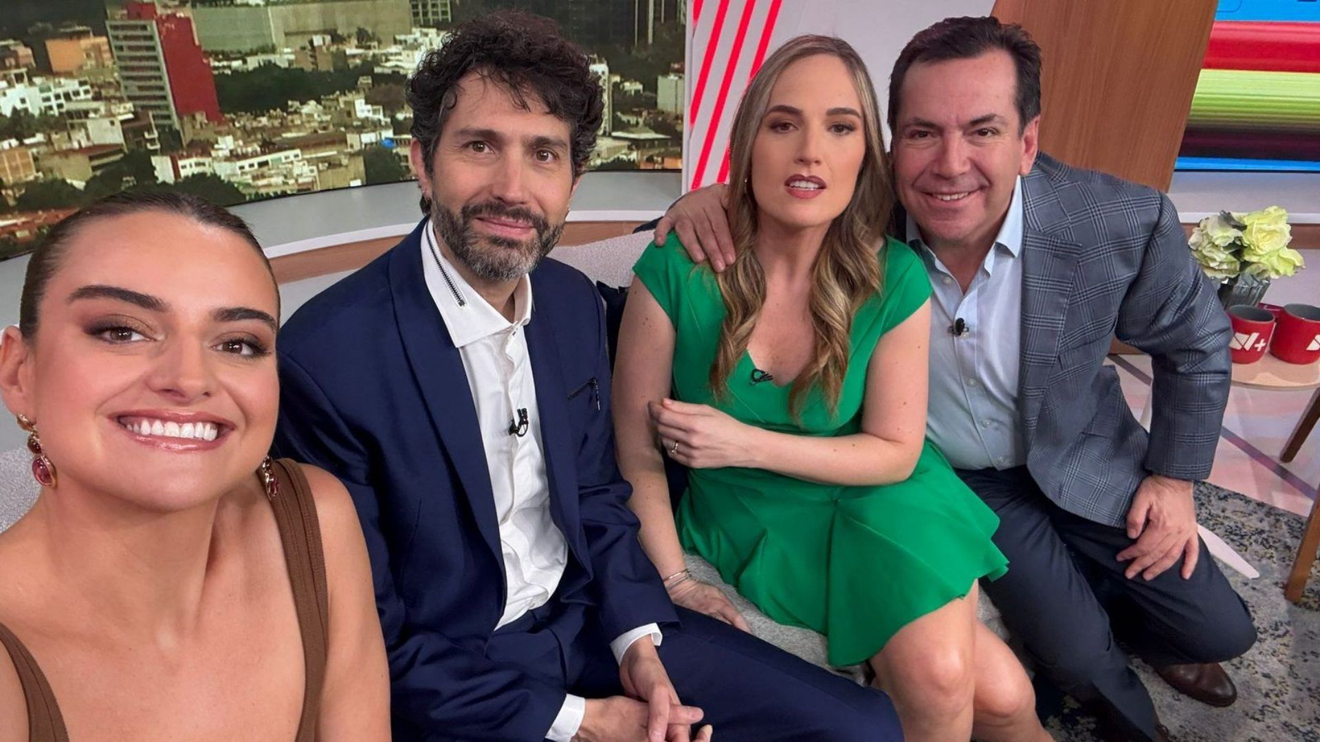 Alix Aspe, Benny Ibarra, Ana Lucía Ordoñana y Eduardo Salazar