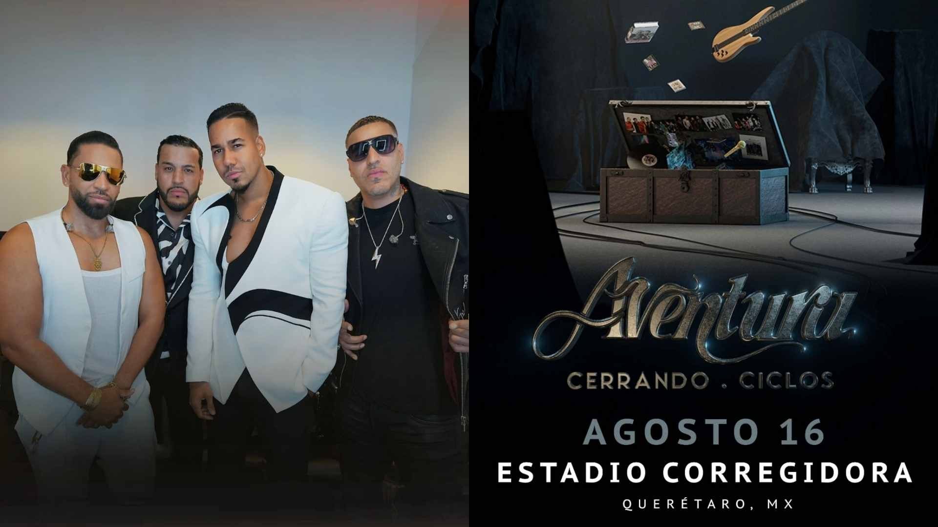 Aventura Junto a Romeo Santos Estará en Querétaro