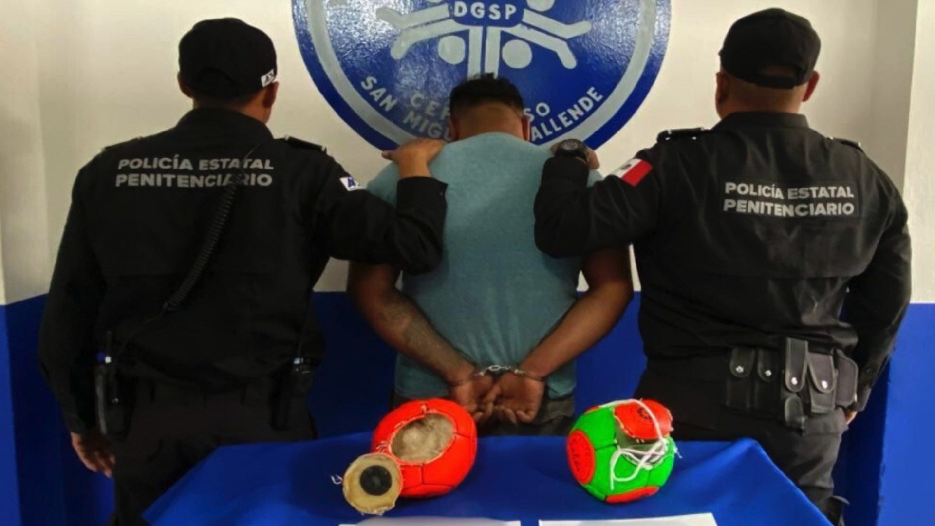Detienen a Hombre por Pasar Balones con Droga al Cereso de San Miguel de Allende Guanajuato