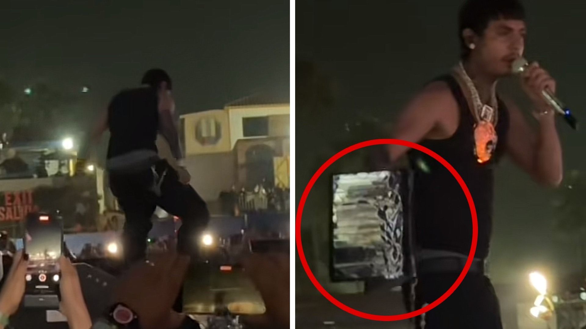 Natanael Cano Rompe Laptop de su DJ en Baja Beach Fest 2025