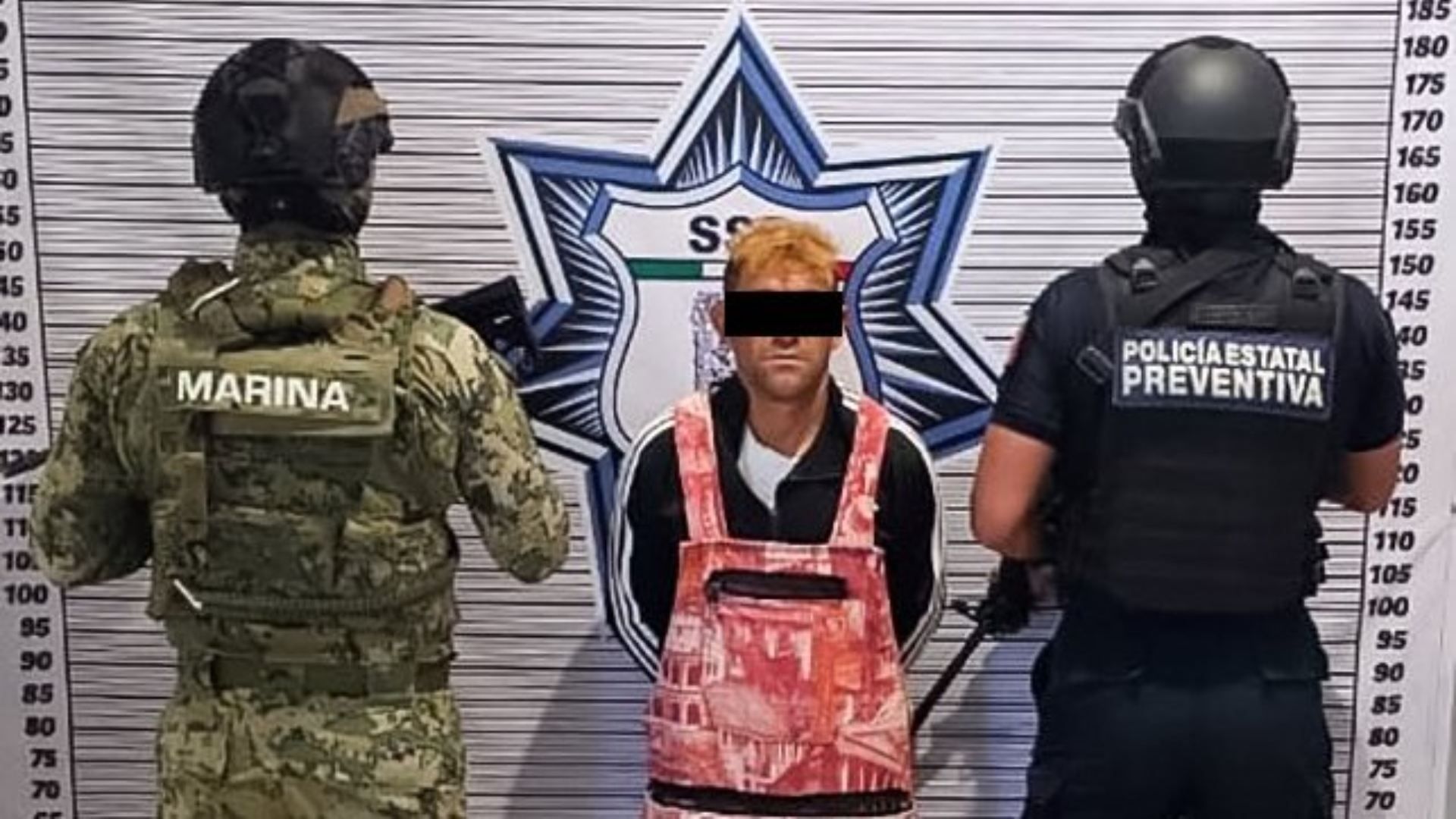 Gaspar N El Quijadas Detenido Narcomenudista Central de Abasto Puebla