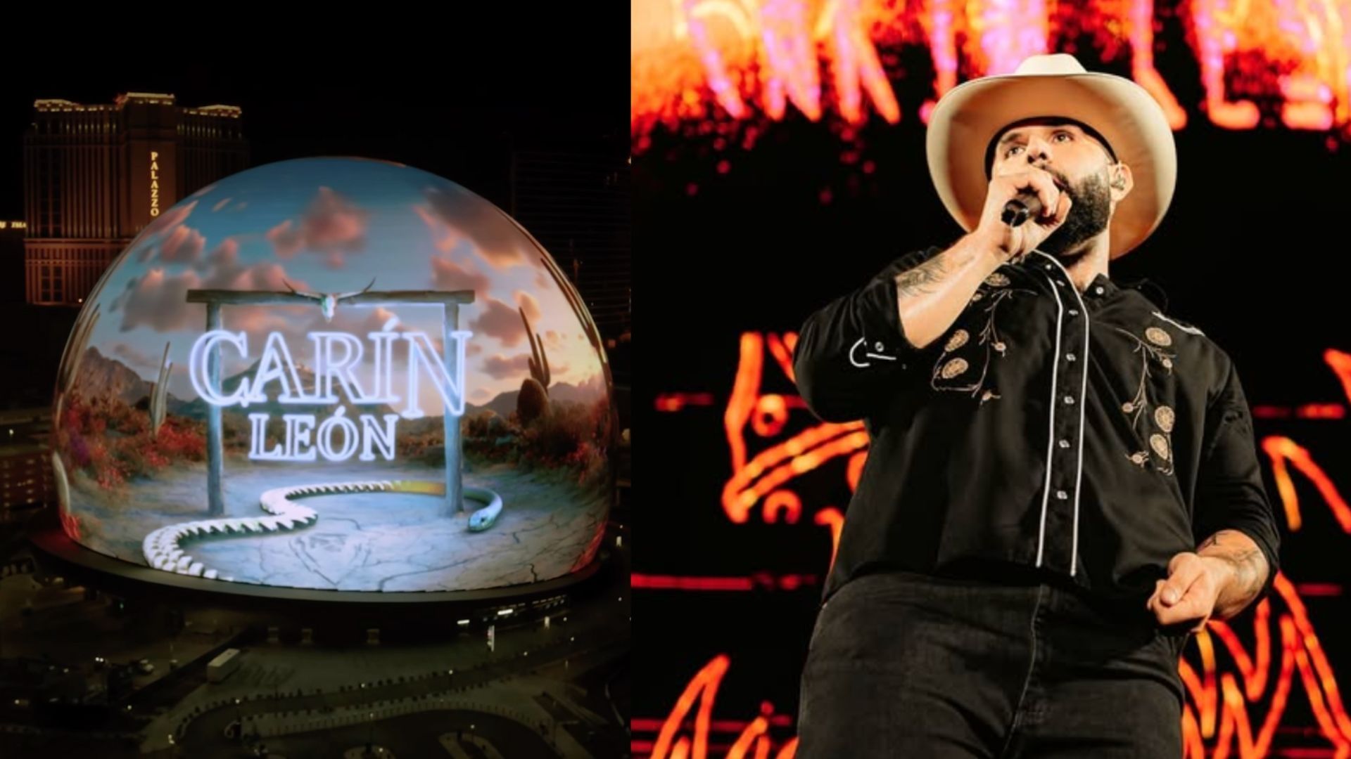 Carin León será el Primer Latino en Dar Concierto en el Sphere de Las Vegas ¿Cuándo Será?