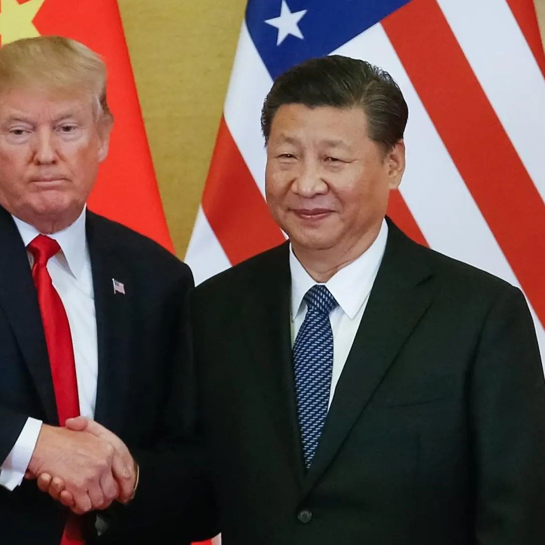 Donald trump y Xi Jinping