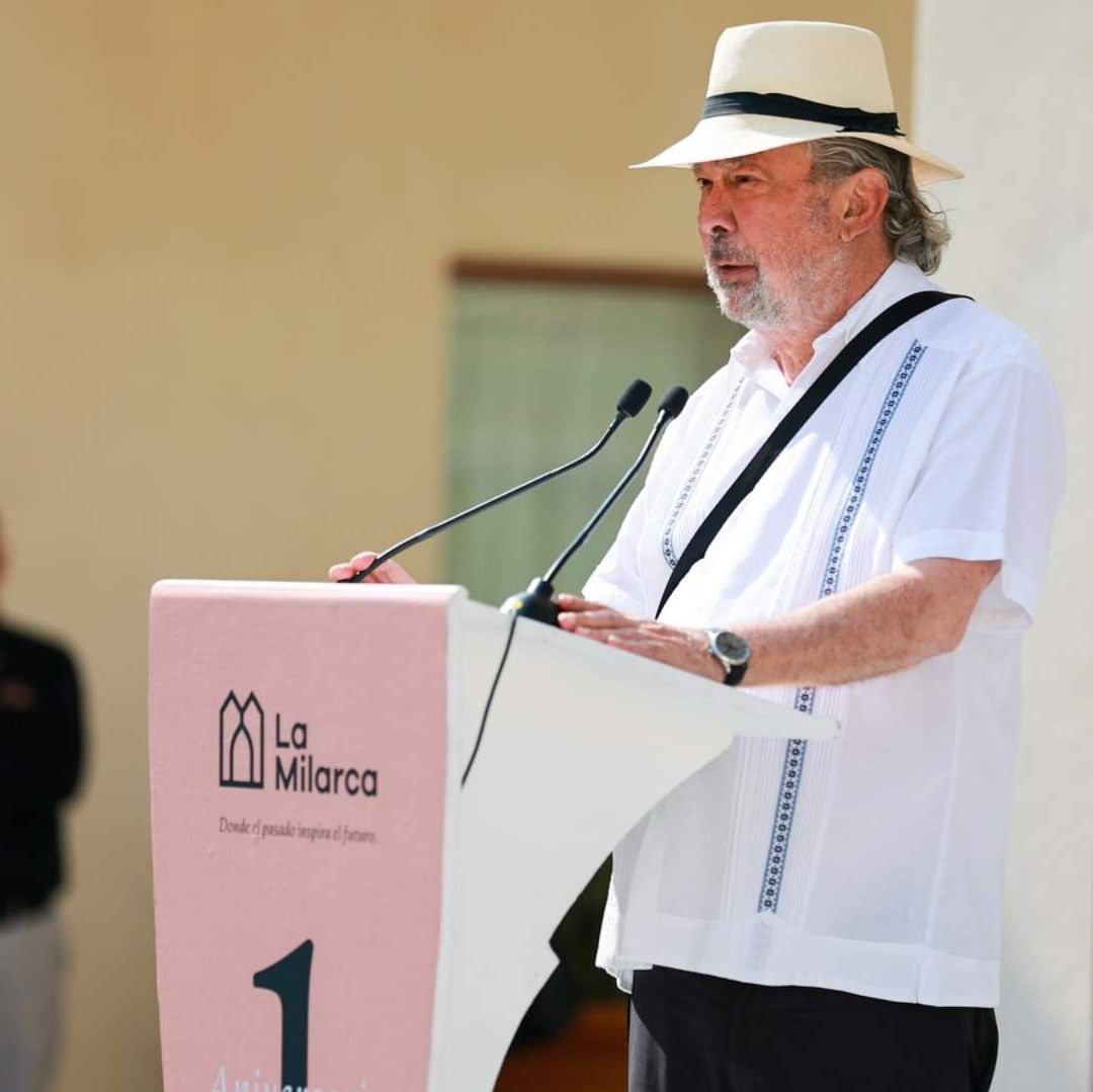 Mauricio Fernández Garza en el primer aniversario del Museo La Milarca