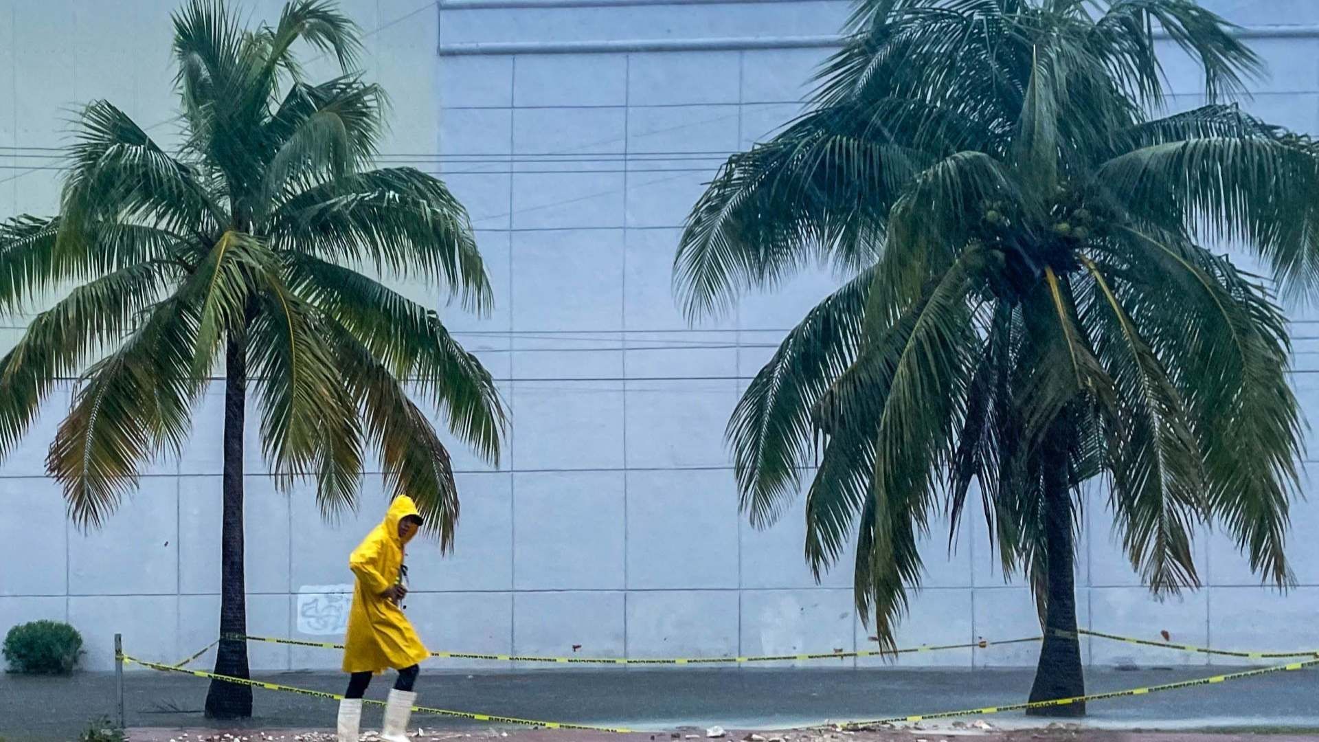 Intensas lluvias en Cancún, Quintana Roo, el 25 de septiembre de 2024