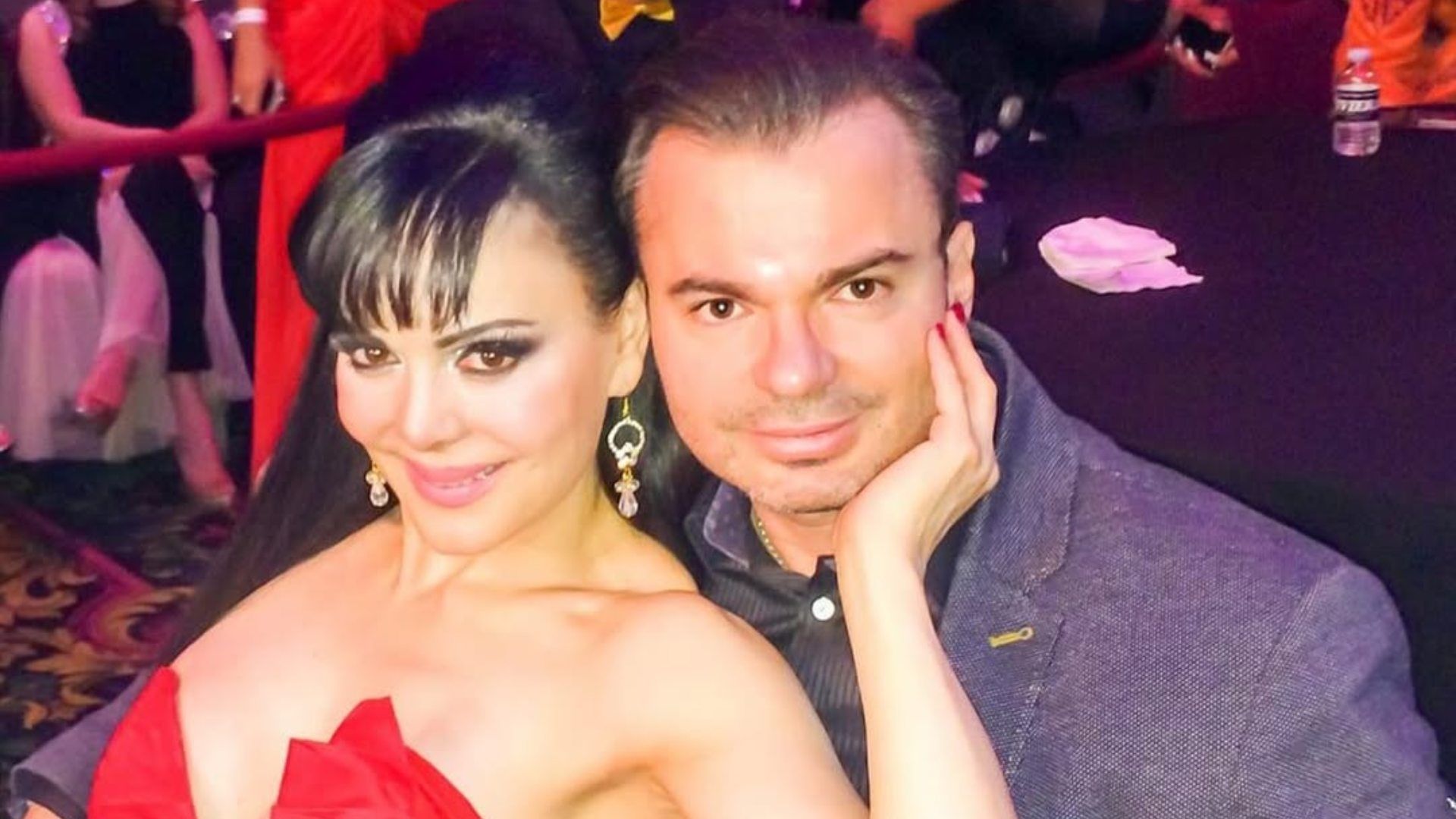 Maribel Guardia y Marco Chacón