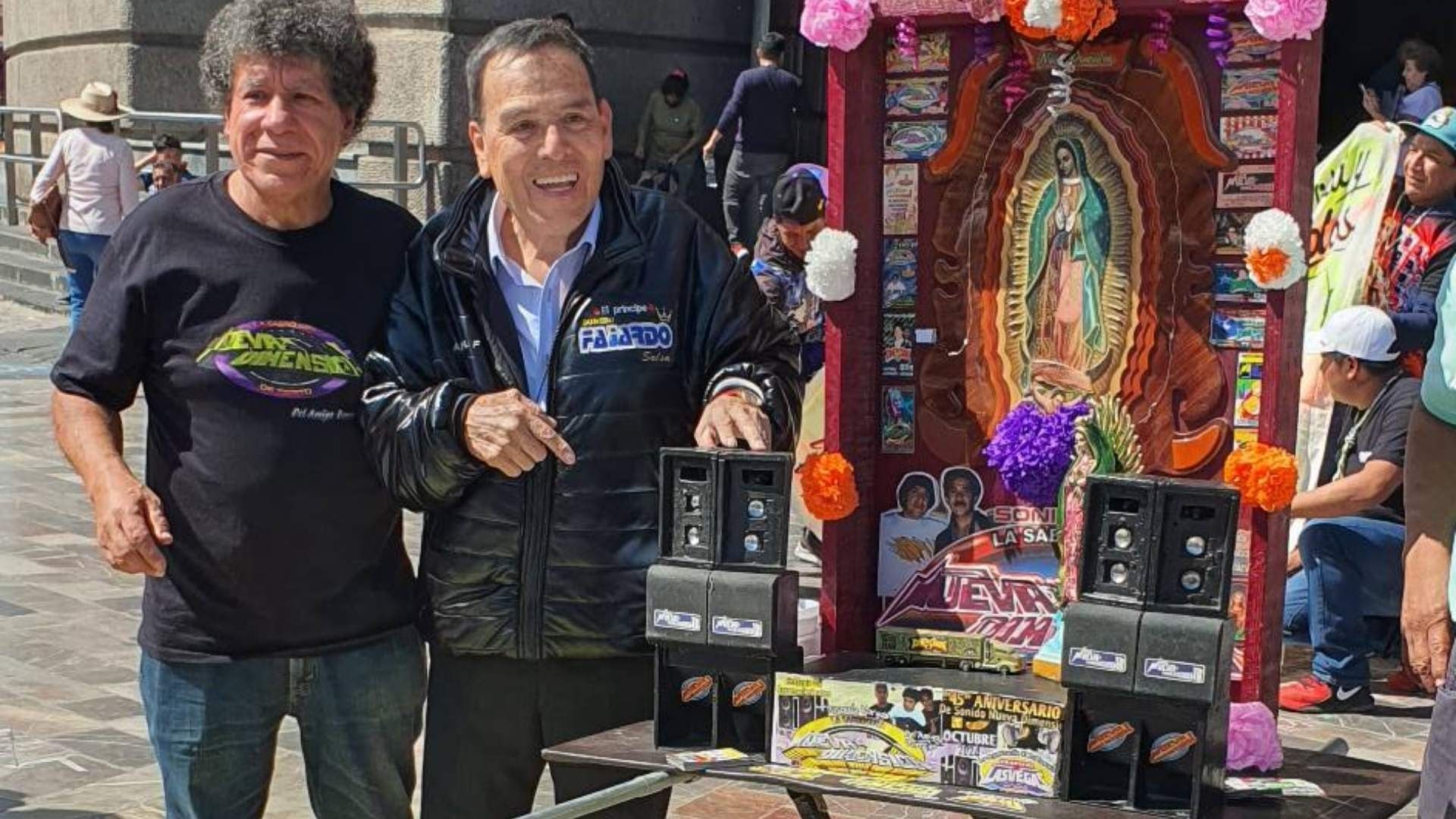 Baile, Cumbias y hasta un Incendio en Visita de Sonideros a la Basílica de Guadalupe