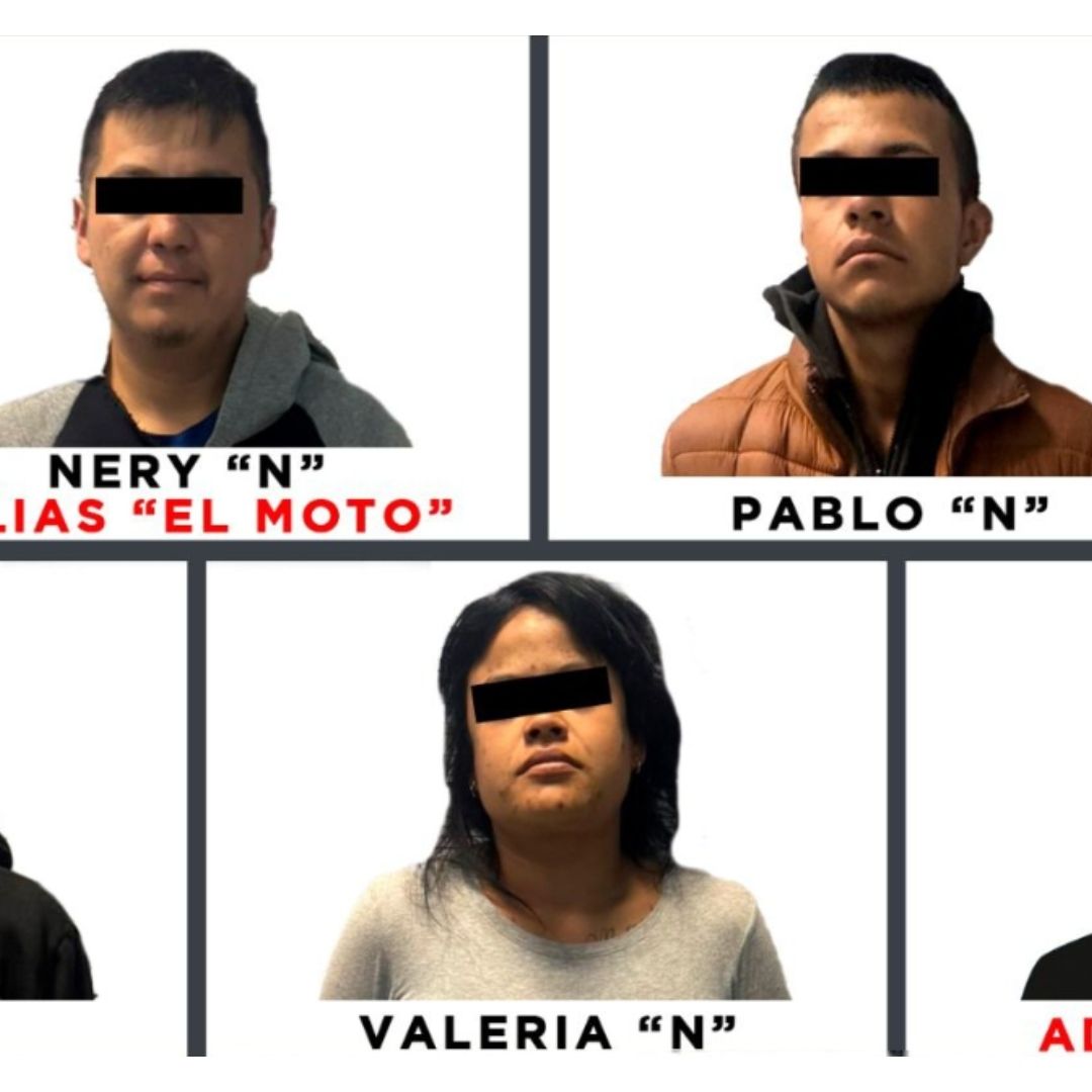 Detienen a 5 por Extorsiones y Privar de la Libertad a Transportistas en Edomex; Así Cayeron