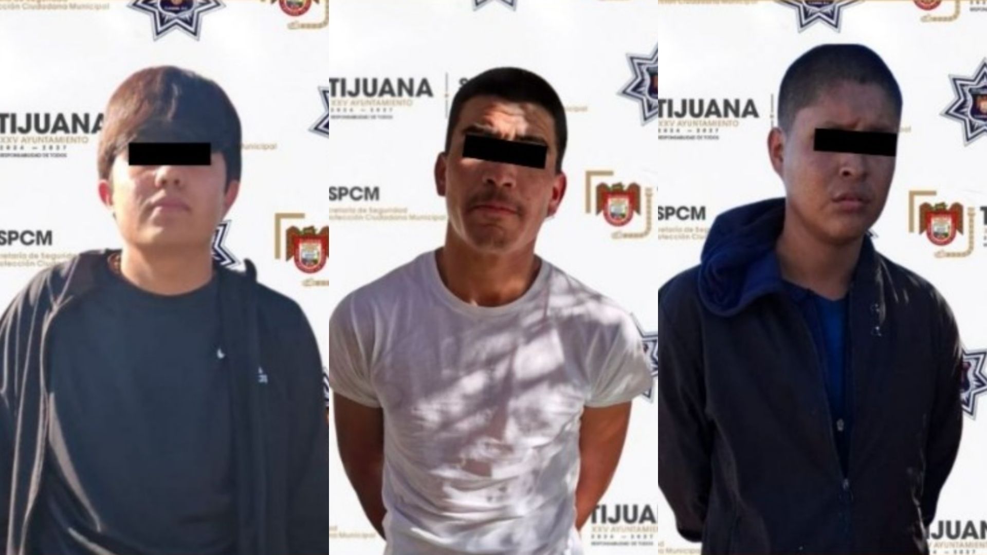 Detienen a Tres por Ataque Armado en Bulevar Aeropuerto de Tijuana