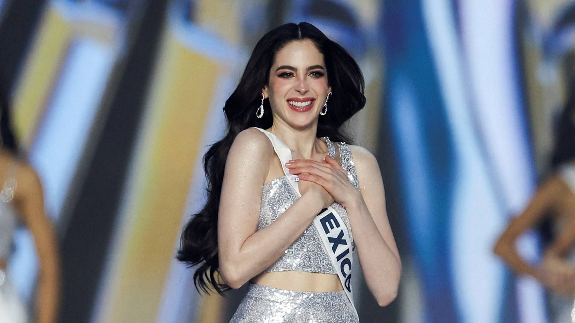 Fátima Bosch durante el certamen Miss Universo en Tailandia el 21 de noviembre de 2025. Foto: Reuters