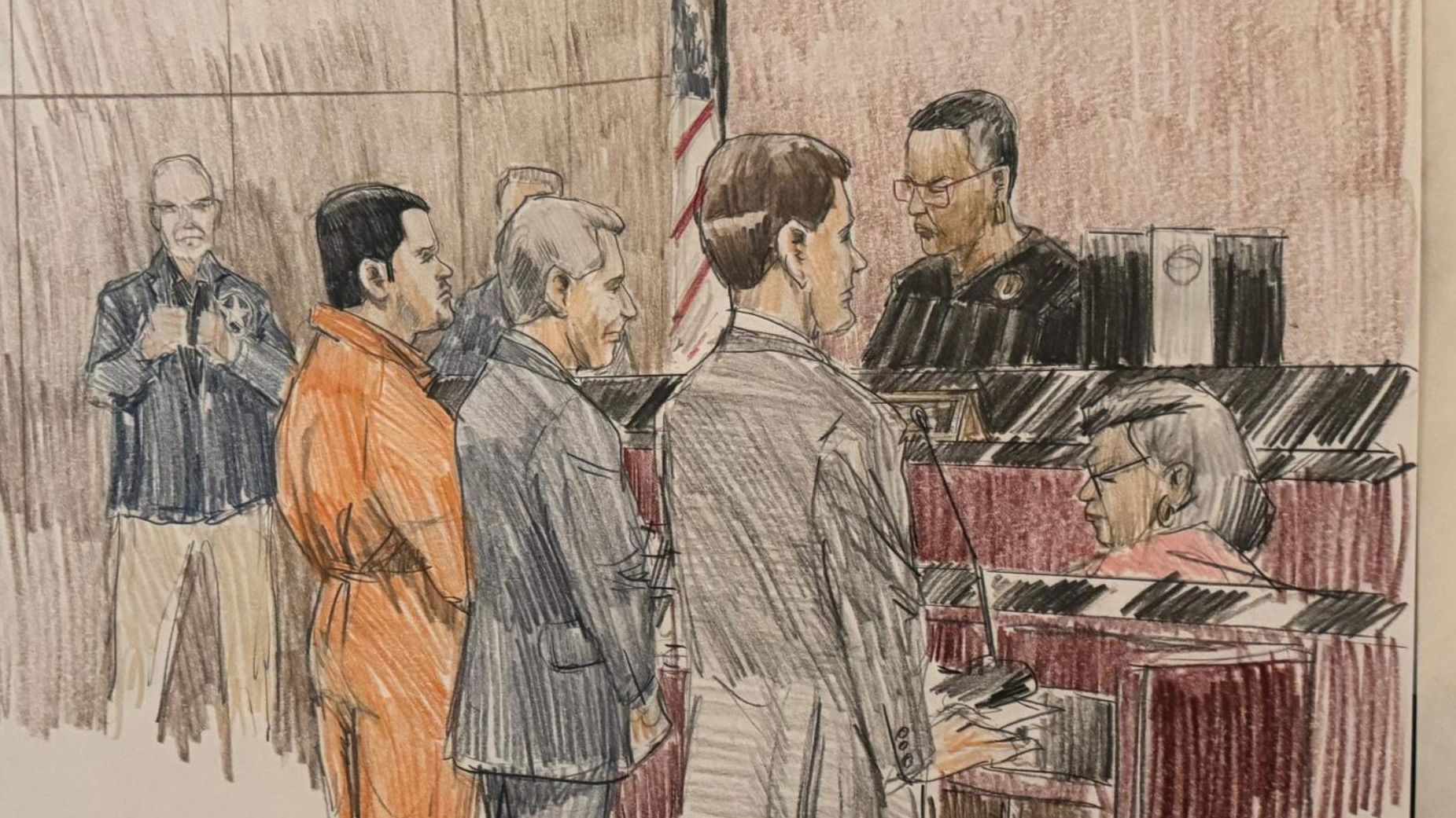Audiencia de Joaquín Guzmán López, hijo de "El Chapo" Guzmán.