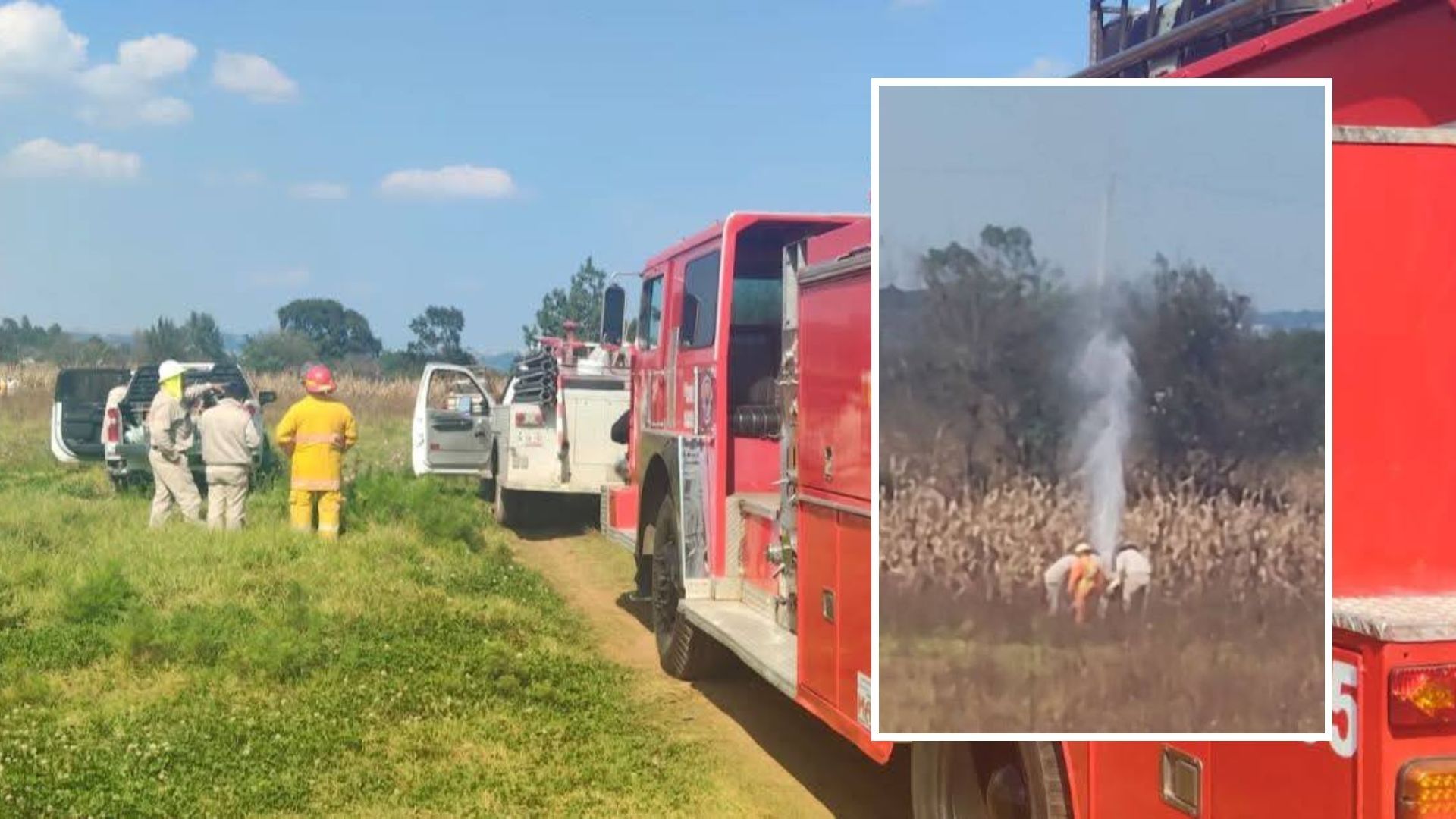 Alerta por Fuga Combustible Ruptura de Ducto de Pemex en Beristain Ahuazotepec Sierra Norte de Puebla
