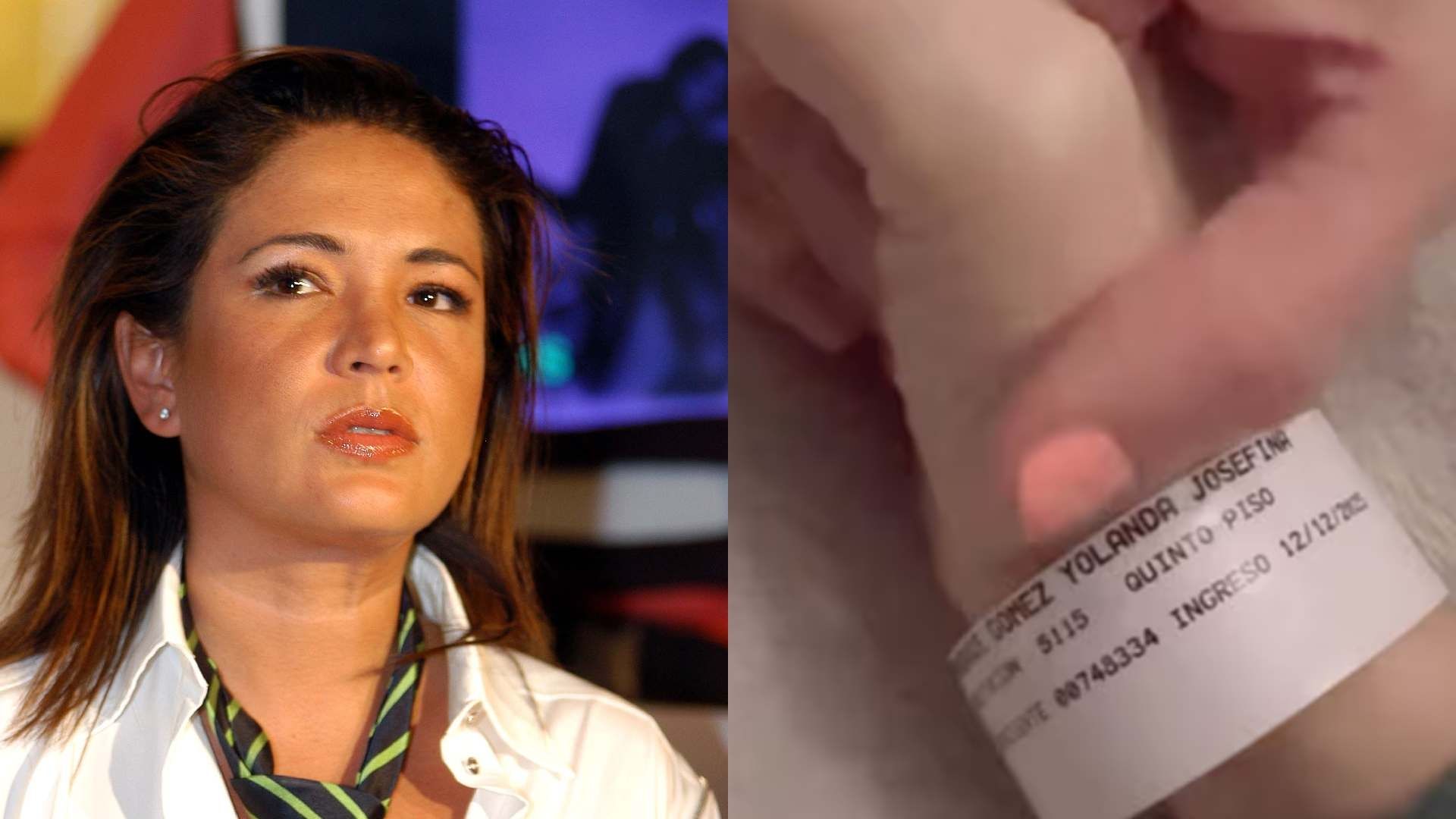 Yolanda Andrade tras salir del hospital. Foto: Cuartoscuro