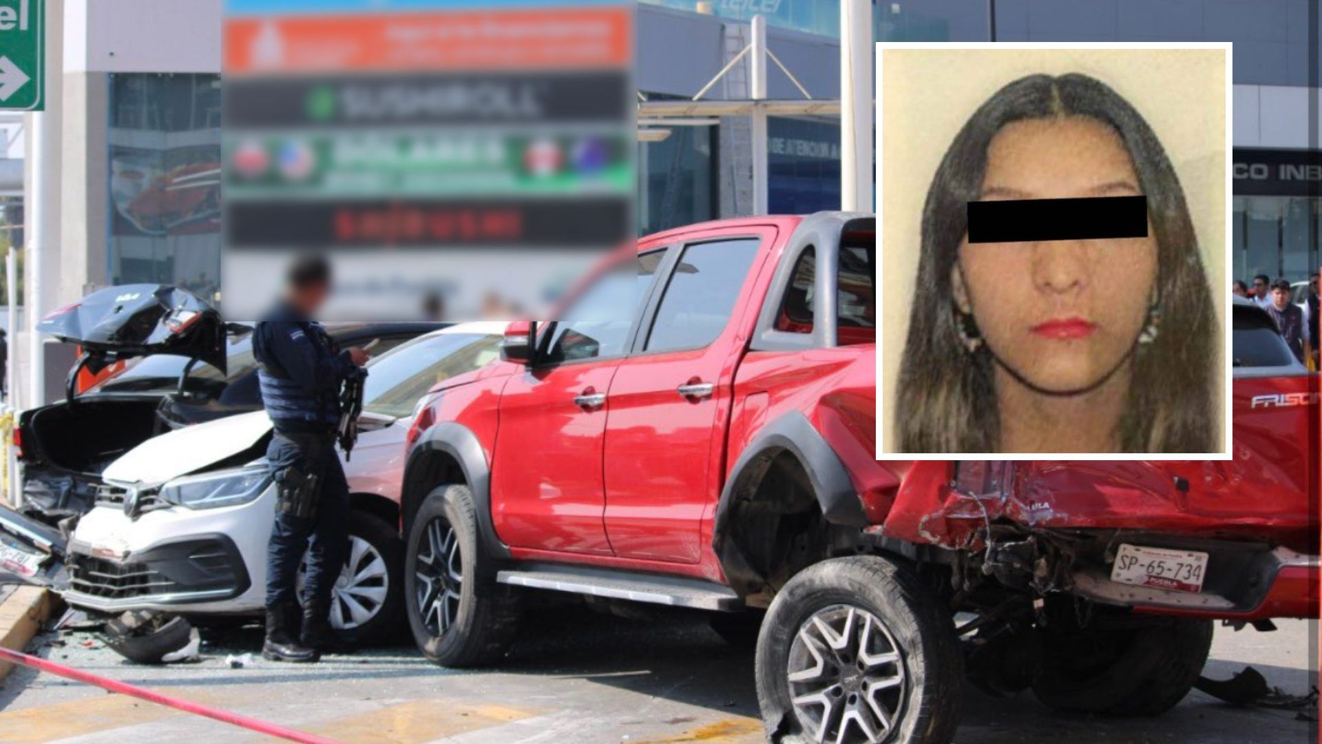Luz María "N" Está Prófuga tras el Accidente en Vía Atlixcáyotl que Provocó la Muerte a Sandra Paola y Mary Carmen