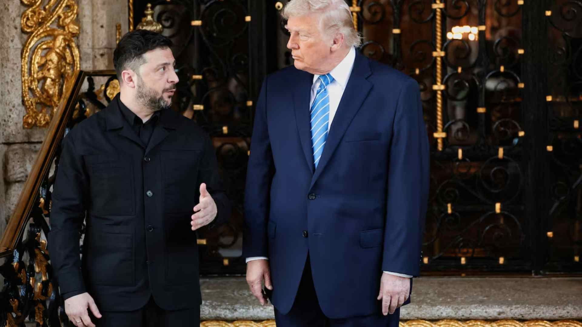 Reunión entre Zelenski y Trump : Reuters