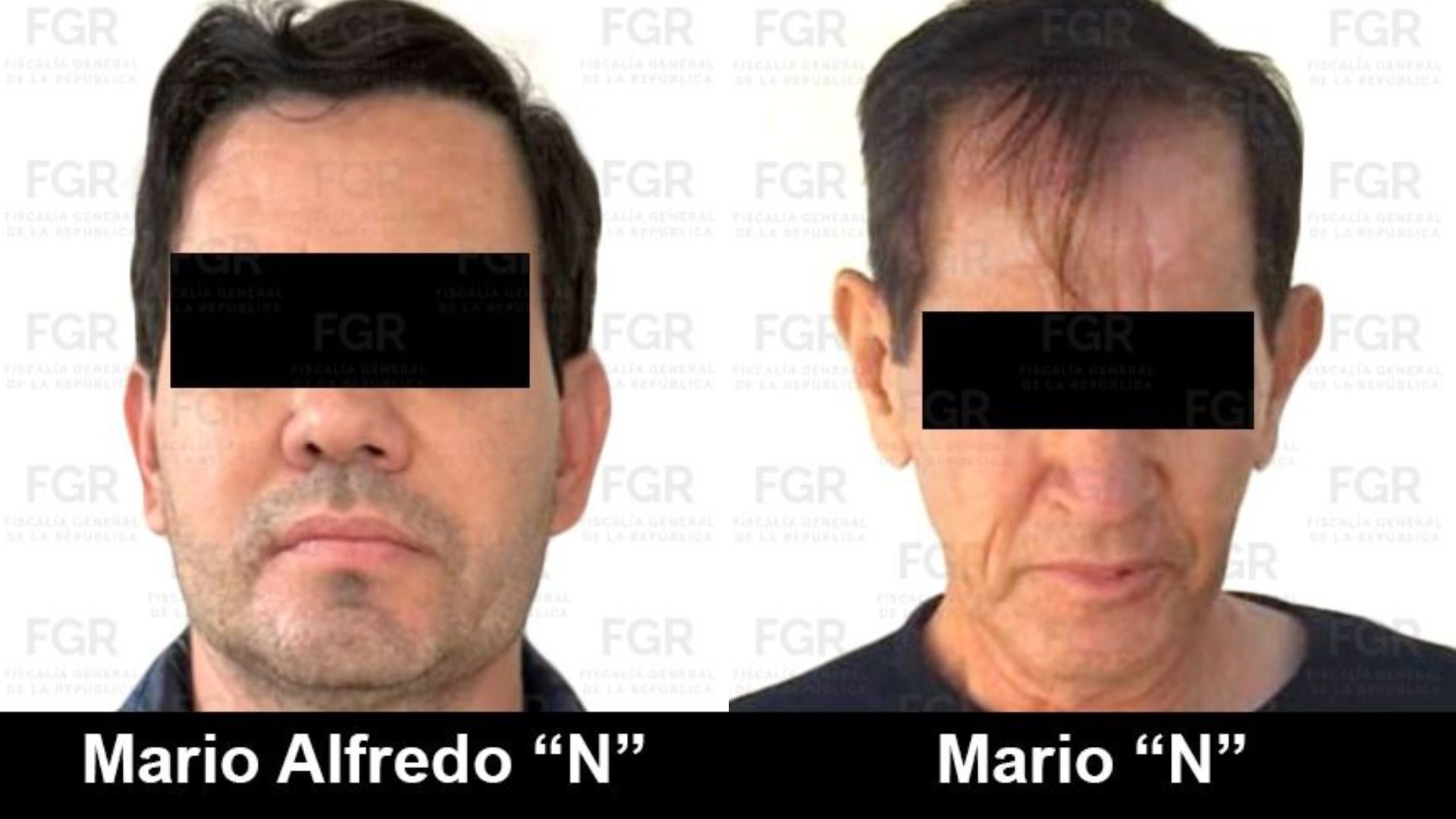 Retratos de Mario Alberto y Mario, detenidos