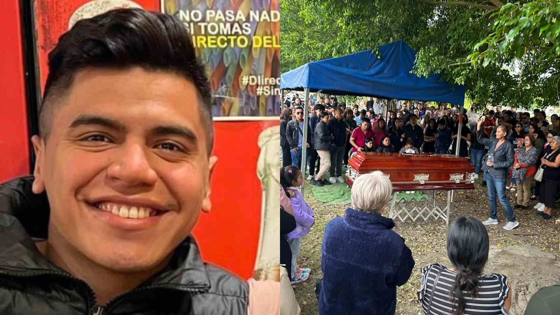 Velan a Reportero Carlos Castro Asesinado Poza Rica Restaurante Troguebirria Dan Último Adiós Entierro