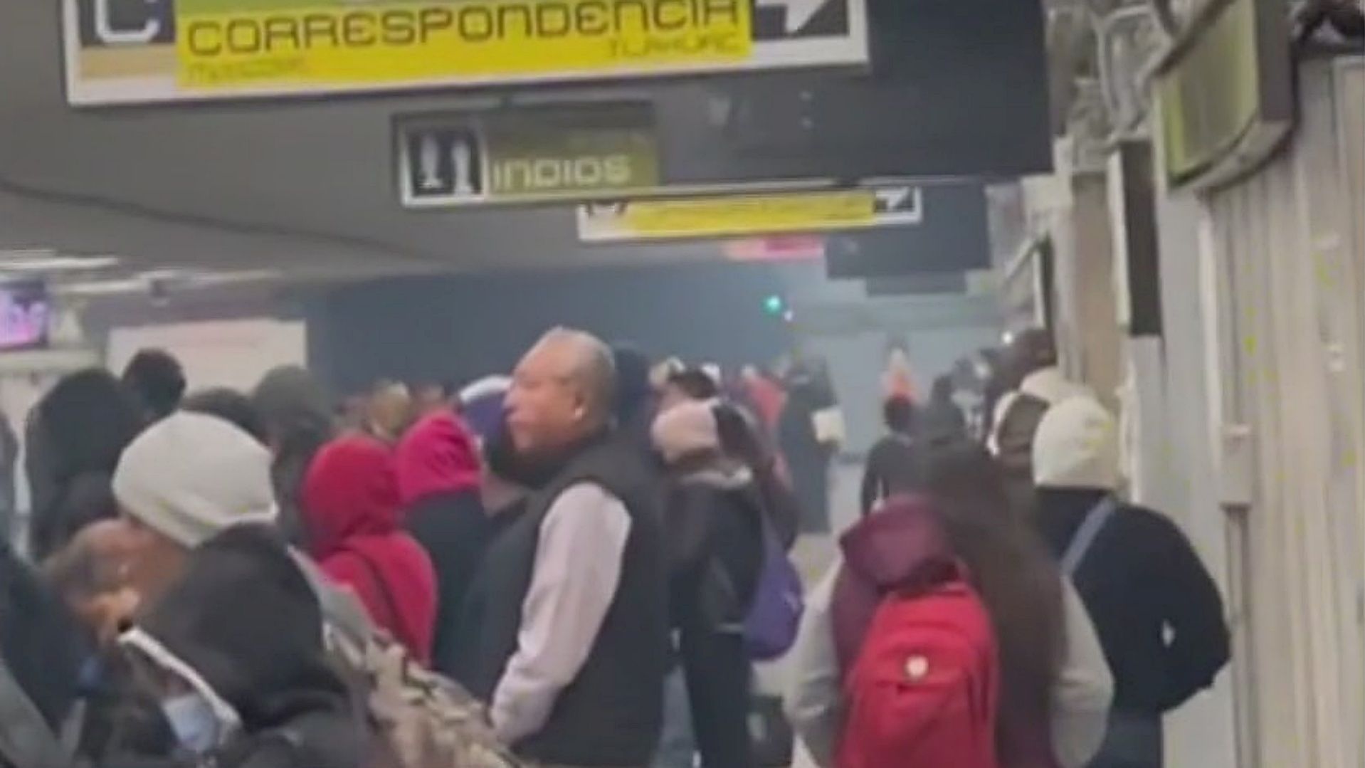 Estación Zapata del Metro CDMX este 15 de enero de 2026. Foto: Captura de pantalla