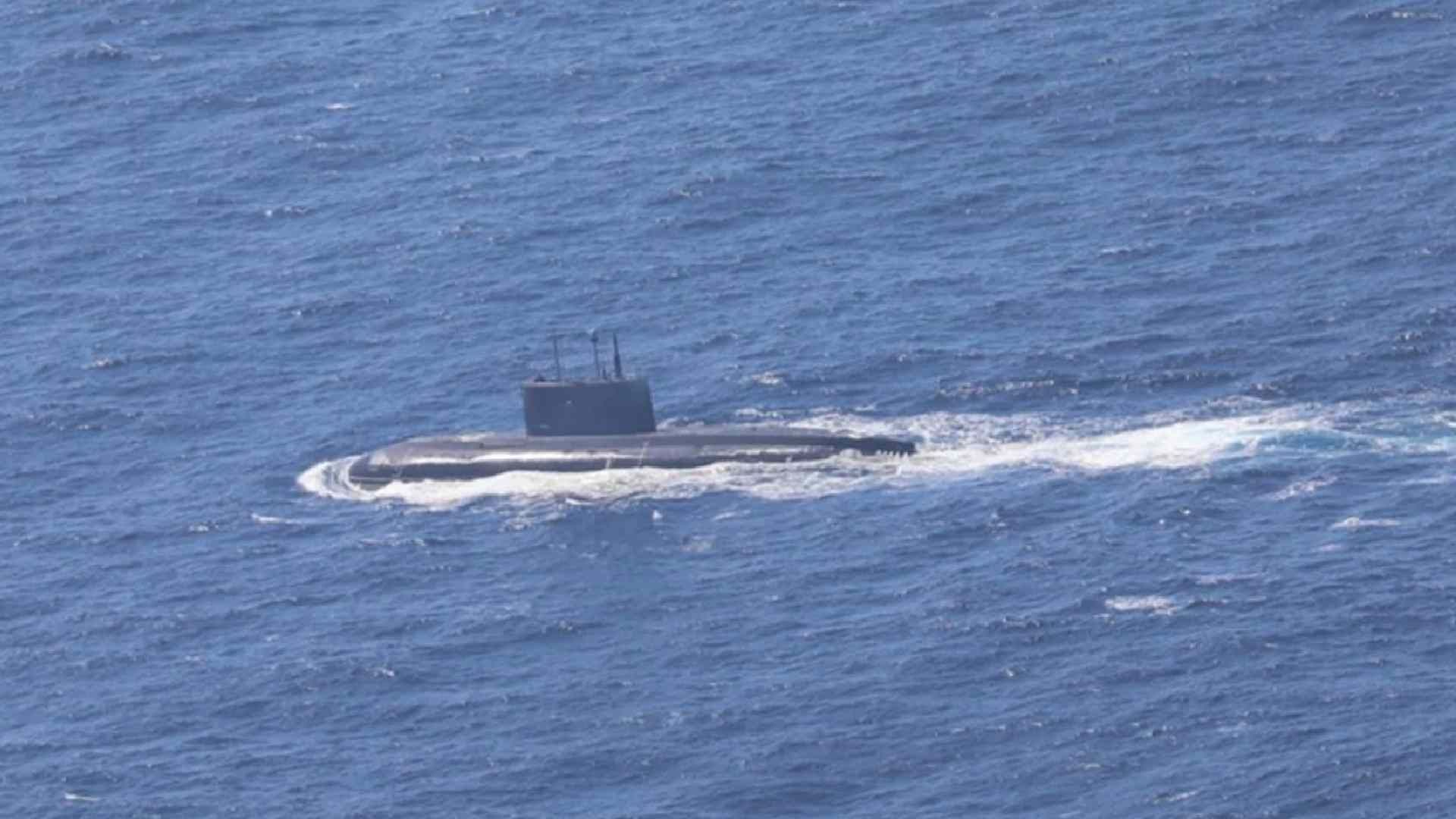 Incautan submarino con droga. Foto: AFP/Ilustrativa
