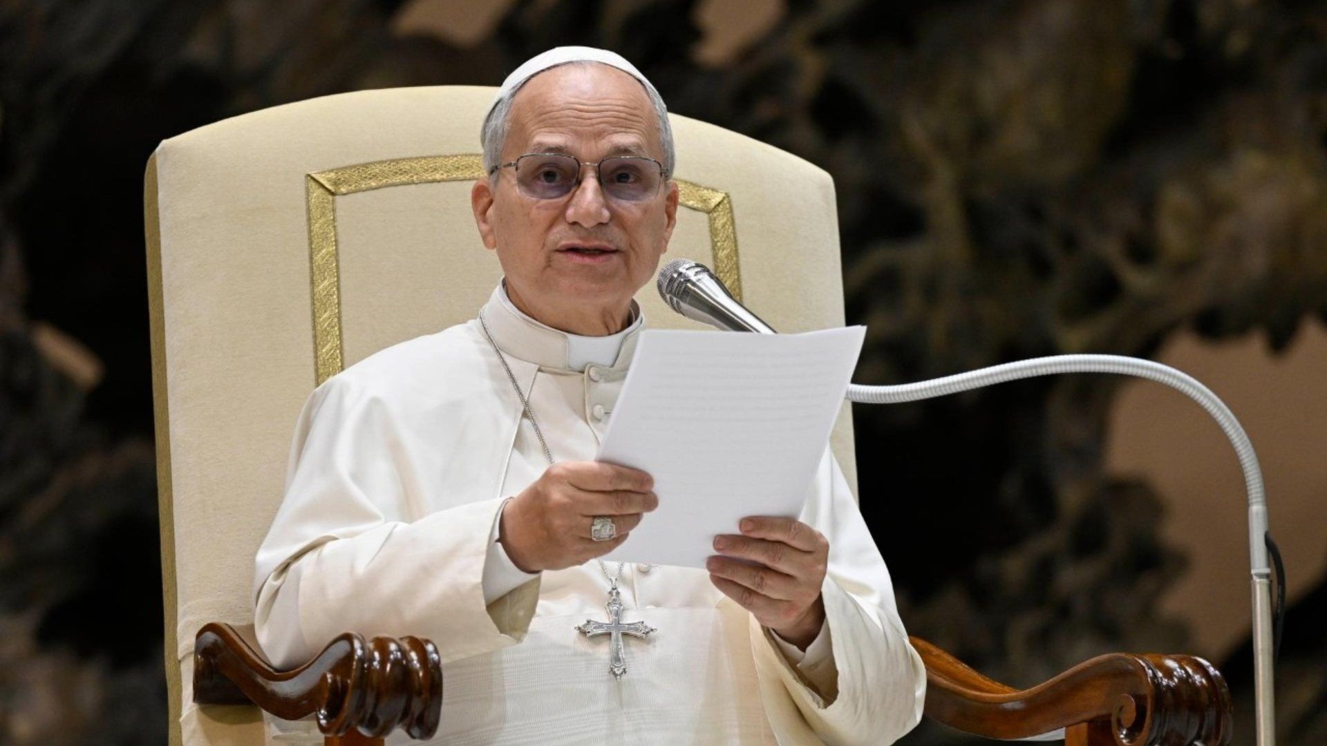 El papa León XIV, el 4 de febrero de 2026