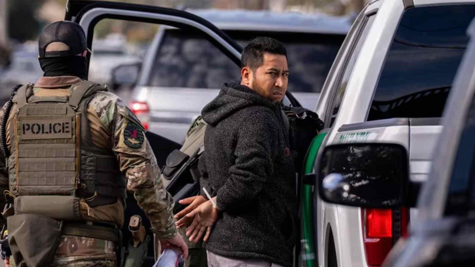 Detenciones de ICE. Foto: AFP