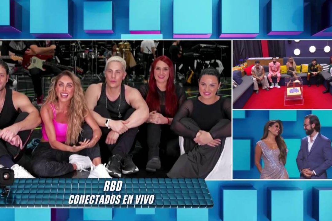 RBD Anuncia en La Casa de los Famosos el Final de su Gira en el Azteca