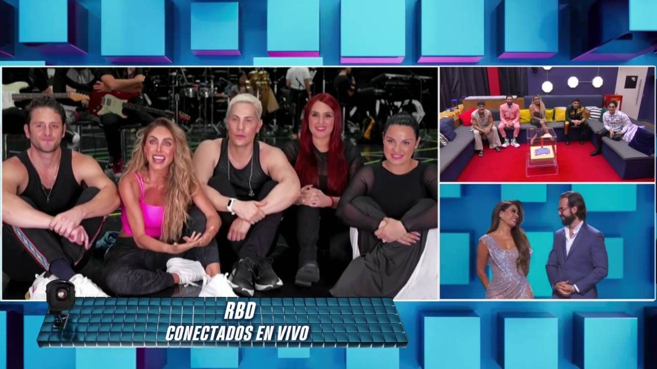 RBD Anuncia en La Casa de los Famosos el Final de su Gira en el Azteca