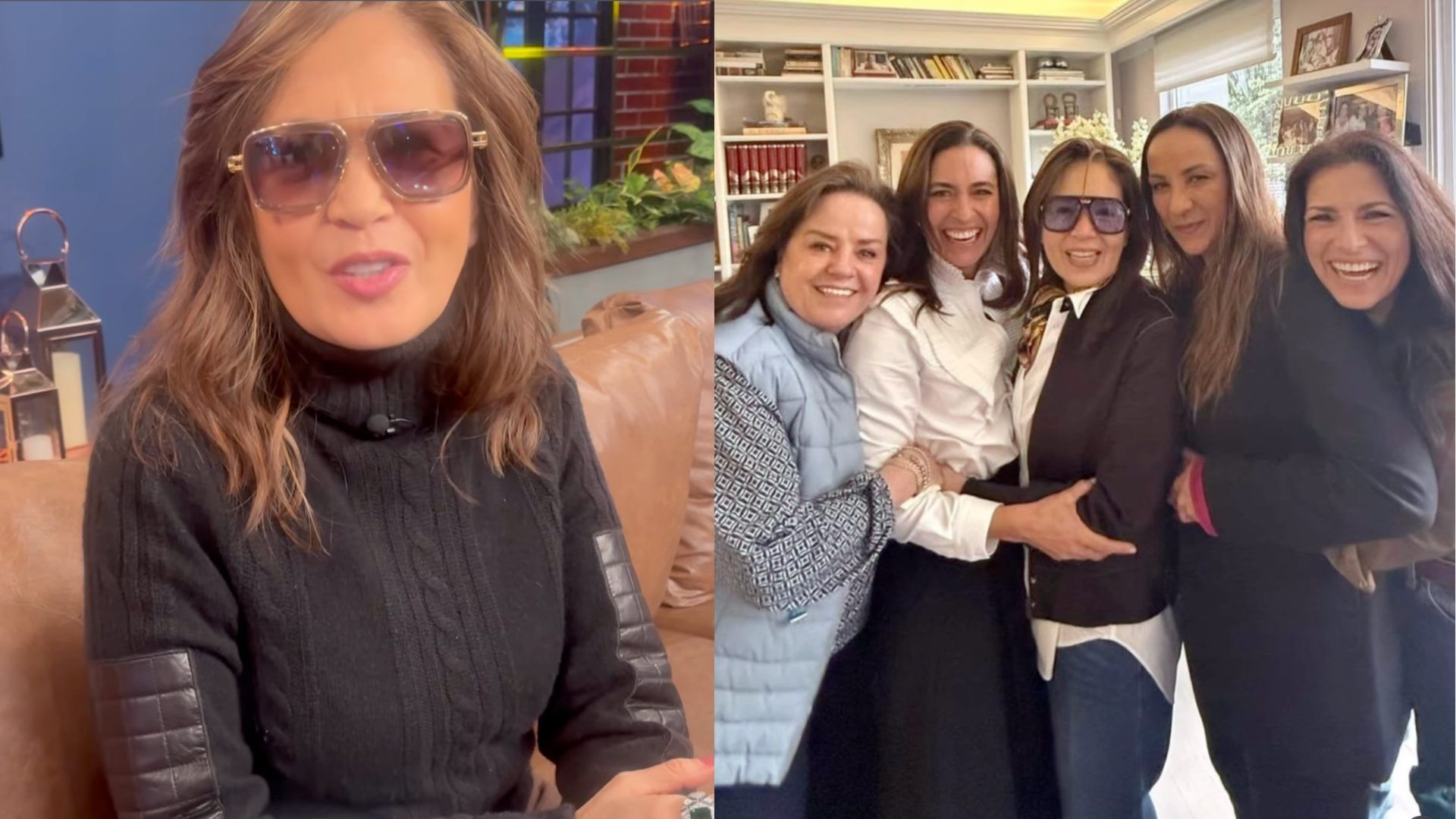 Yolanda Andrade Vive Emotivo Reencuentro con Consuelo Duval, Luz María Zetina y Alessandra