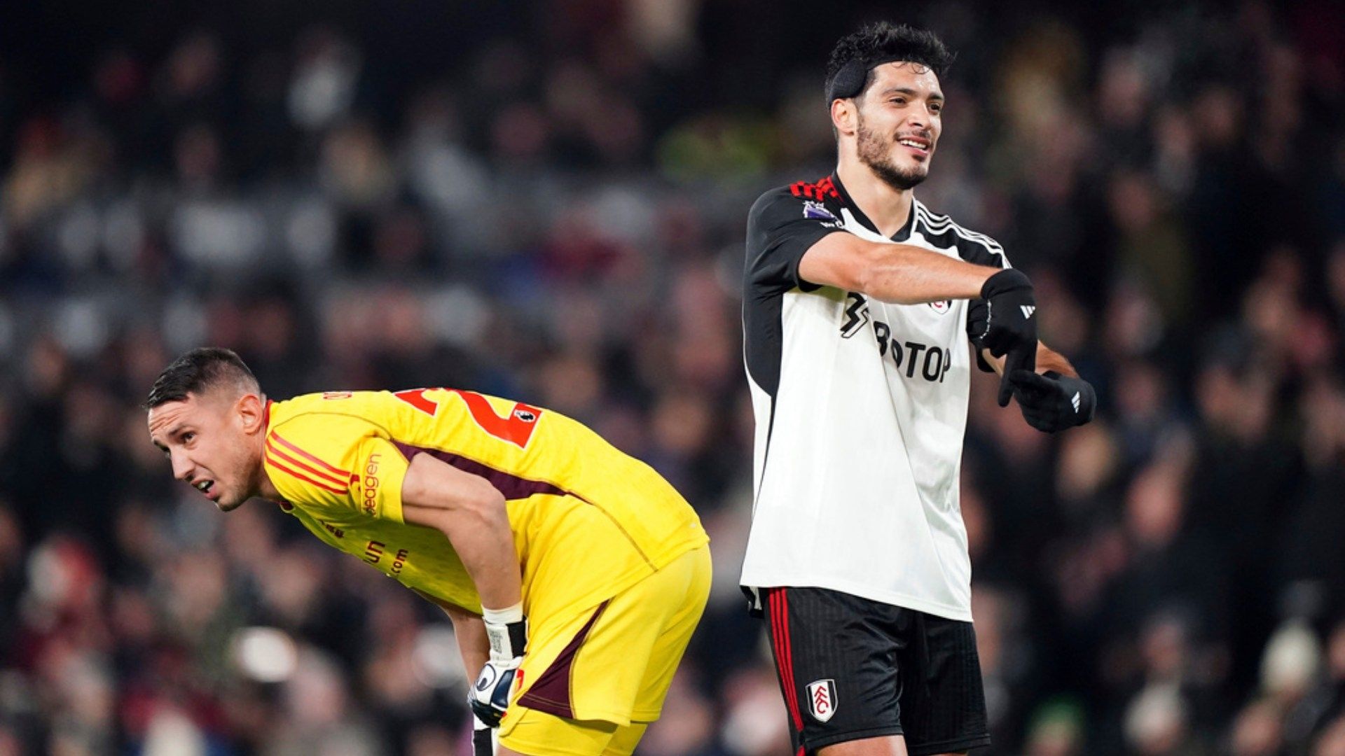 Raúl Jiménez no anotaba en la Premier League desde el 27 de noviembre. Foto: AP