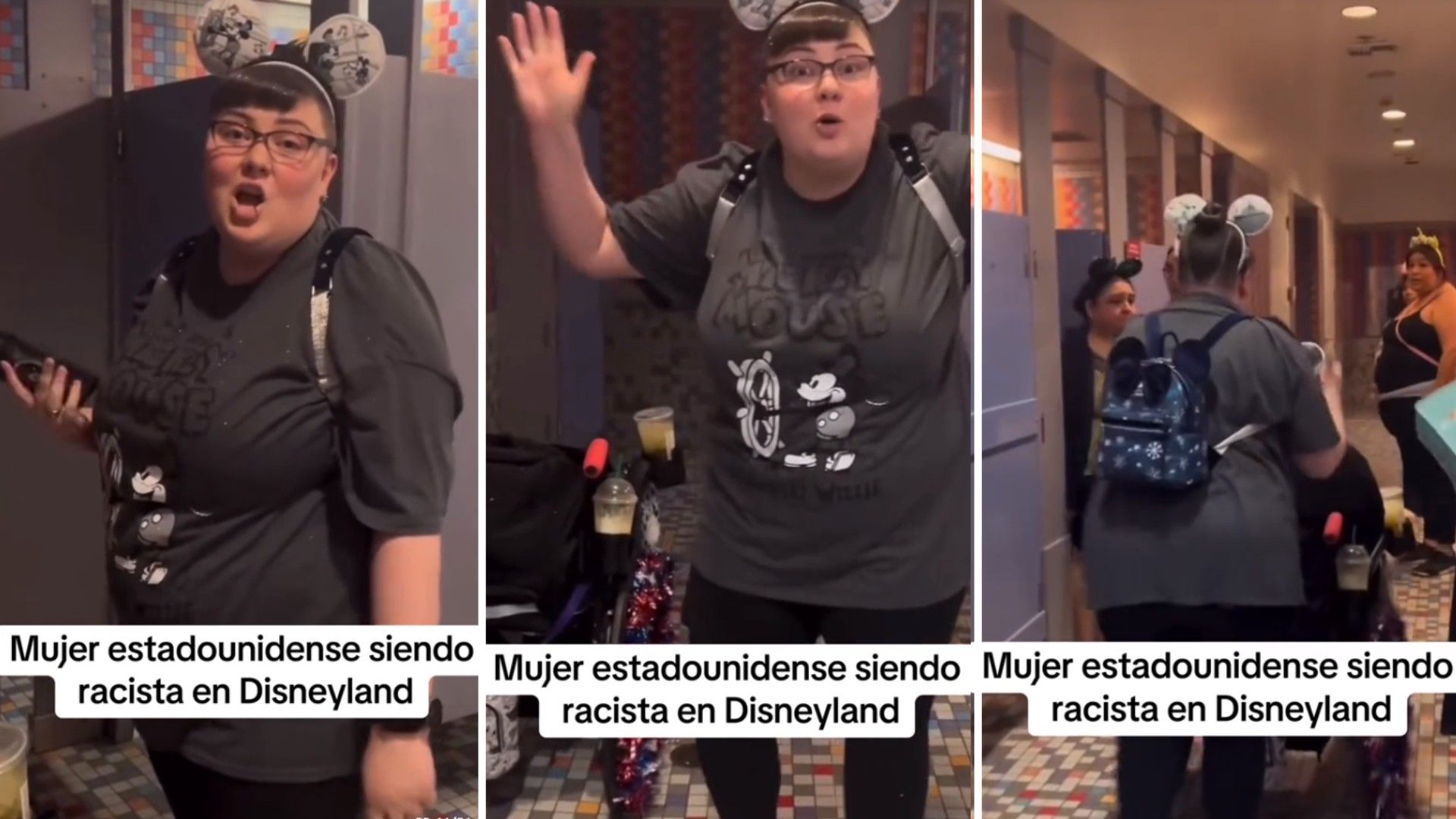 Video | Mujer Agrede con Insultos Racistas a Mexicana en Disneyland, California