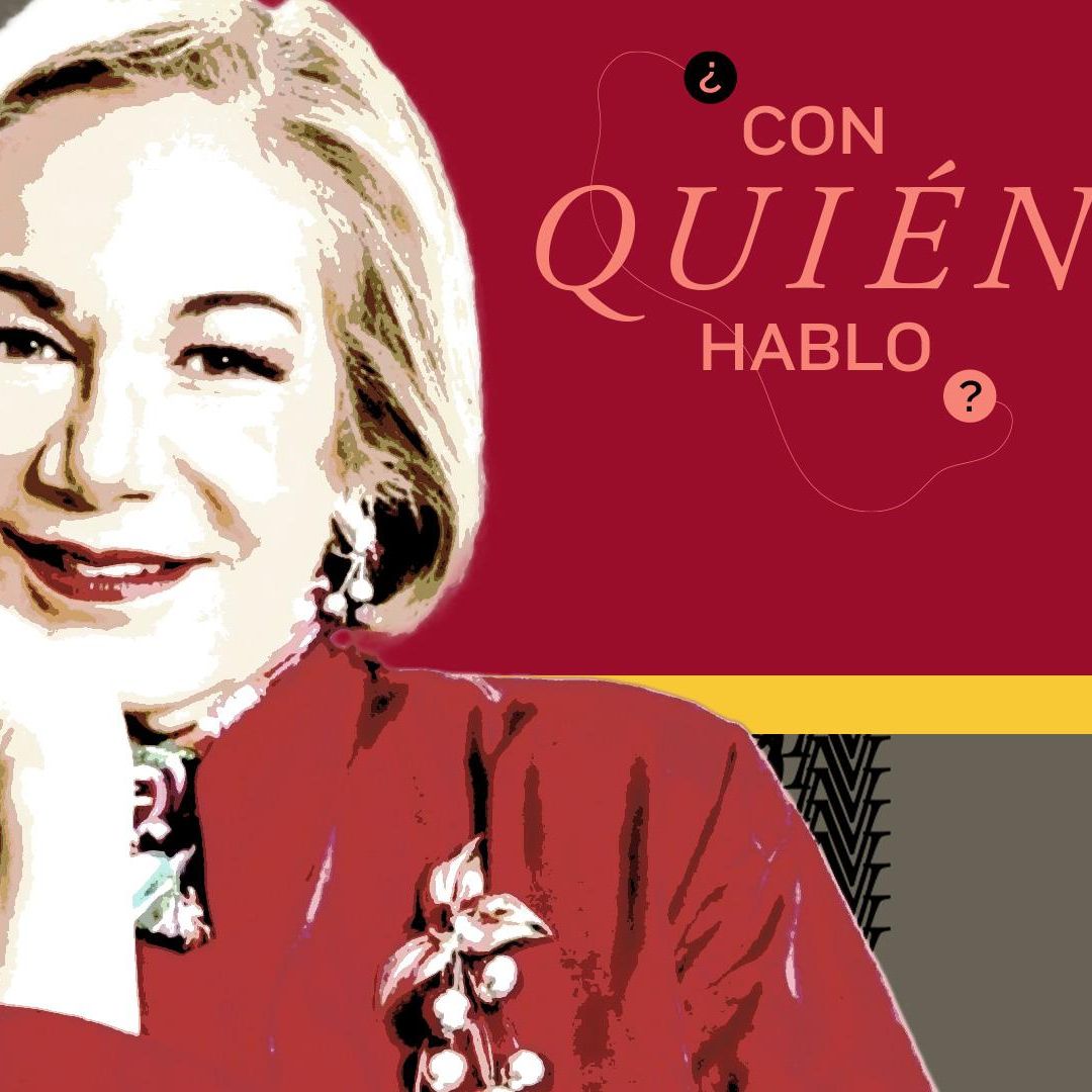 Guadalupe Loaeza con quien hablo