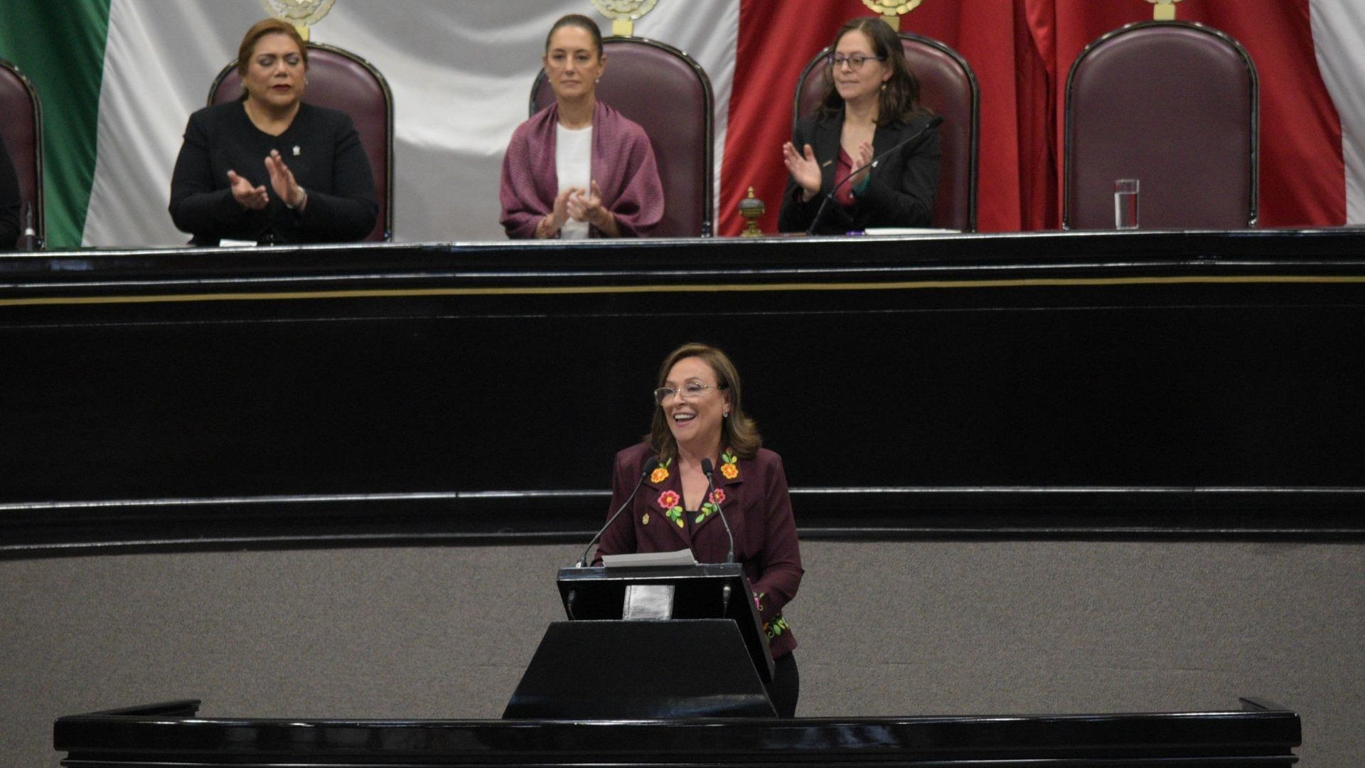 Rinde protesta como gobernadora Rocío Nahle