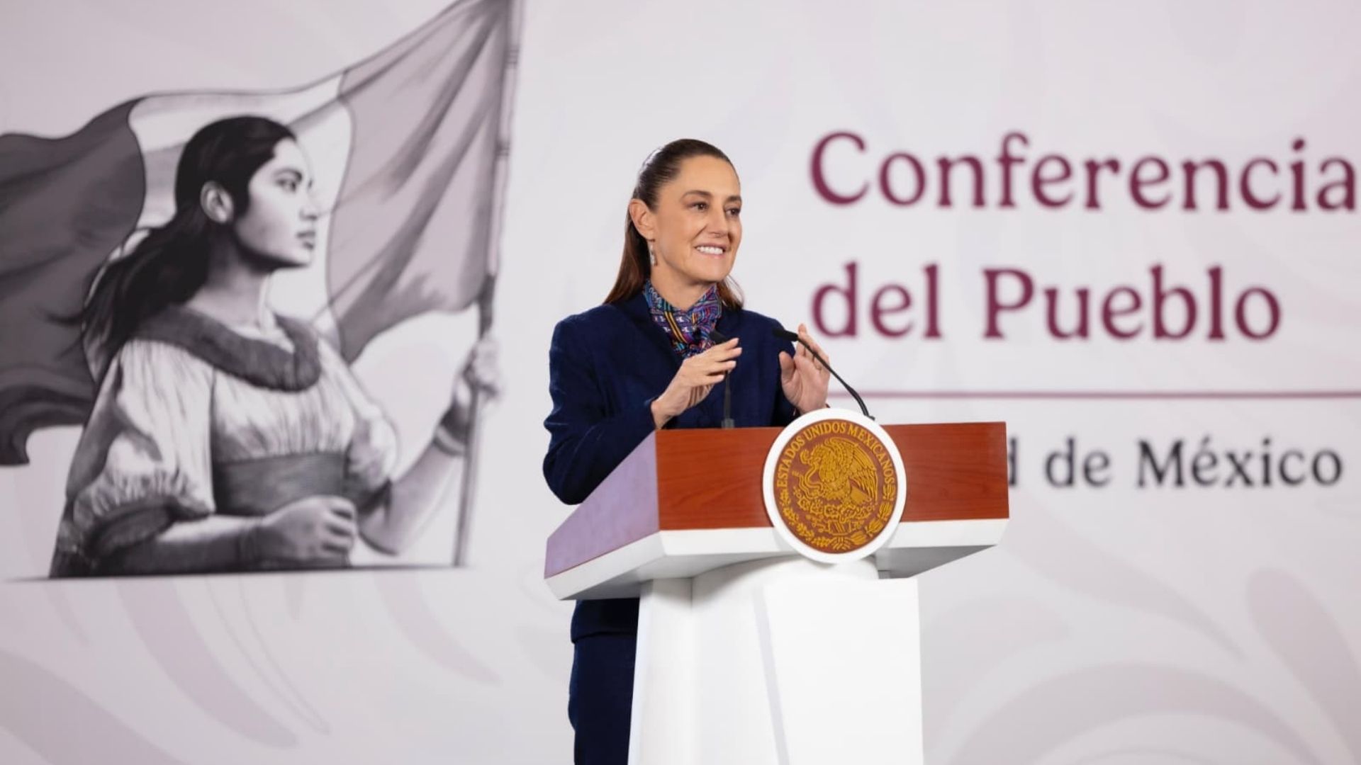 Claudia Sheinbuam, presidenta de México