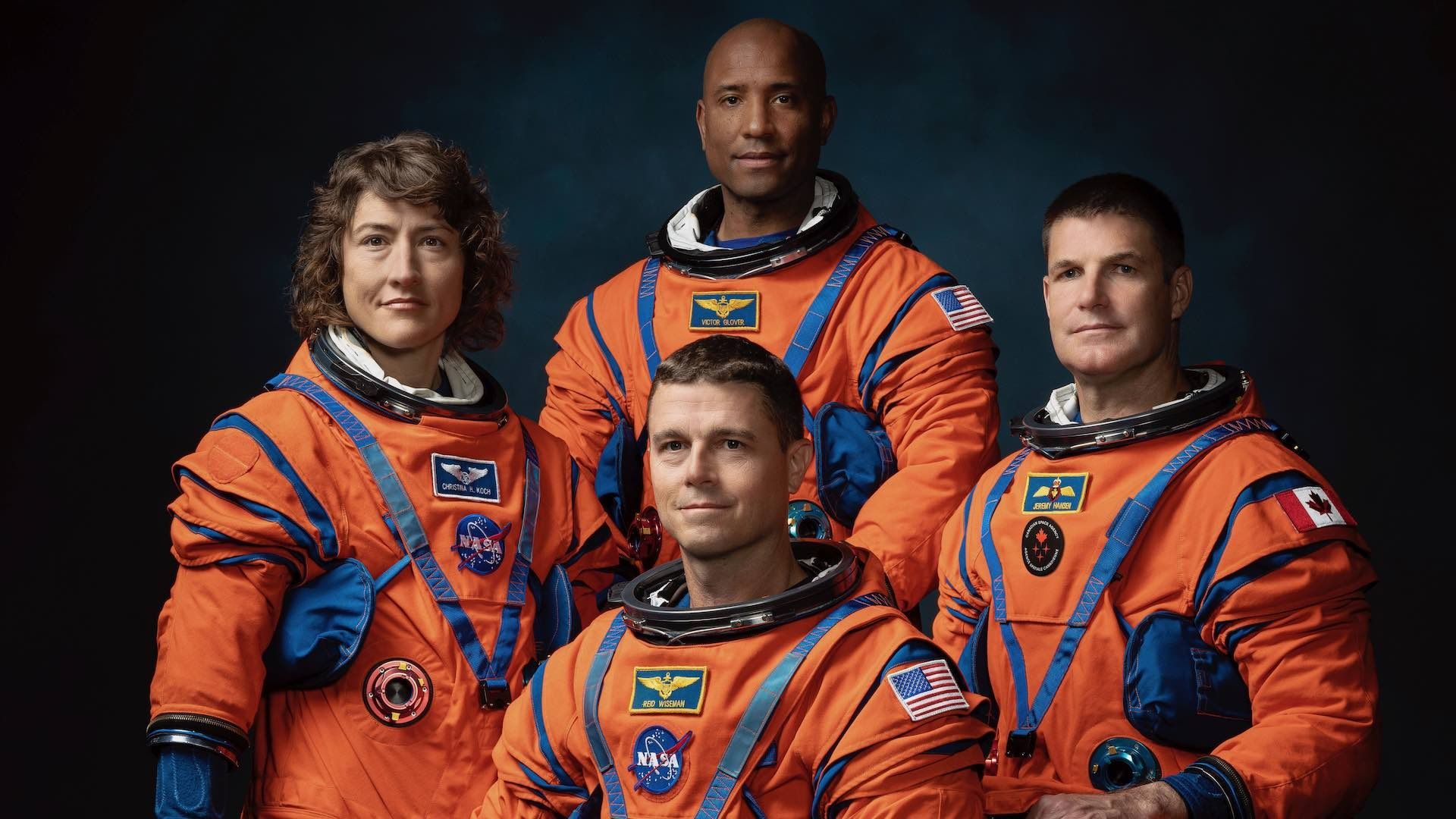 Estos son los astronautas que circunnavegarán la Luna en la misión Artemis II