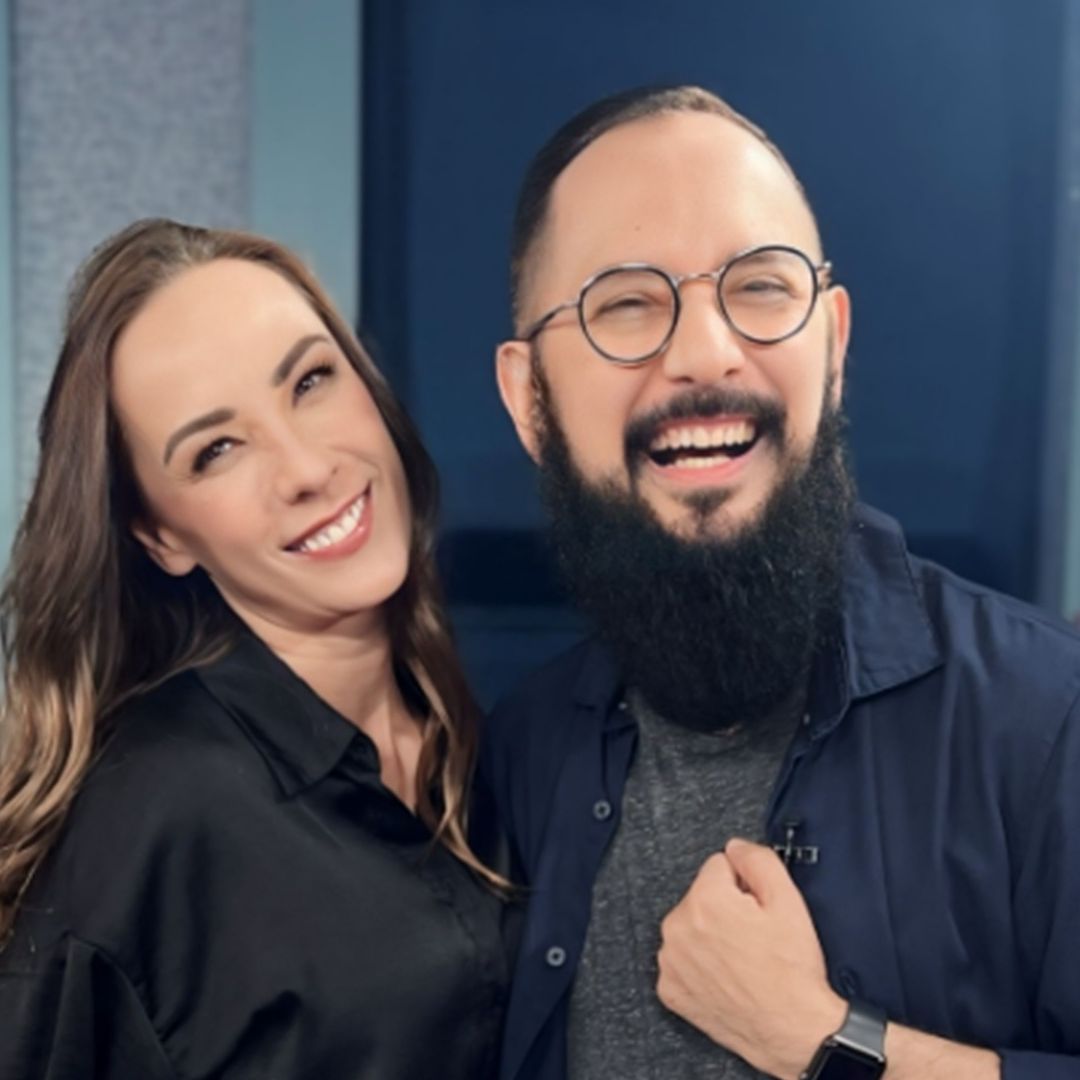 Consuelo Duval y Álvaro Cueva
