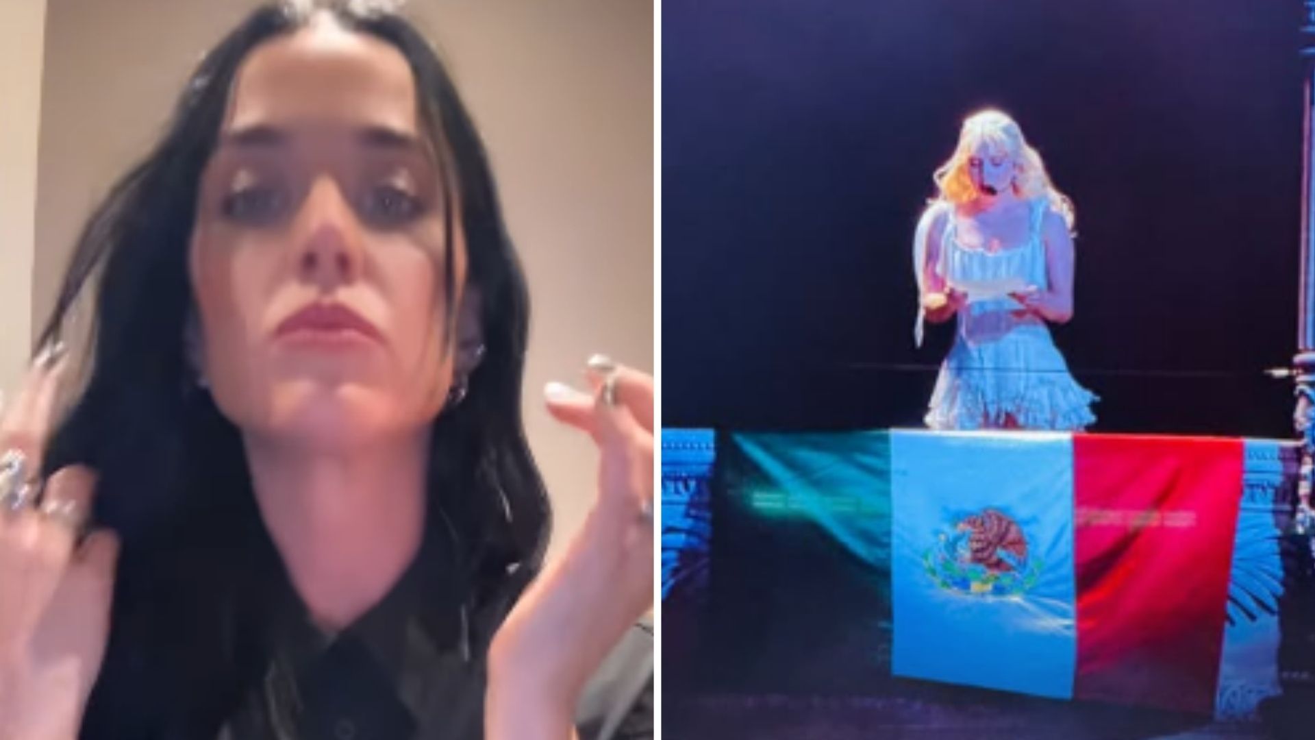 Katy Perry asiste a concierto de Lady Gaga en CDMX