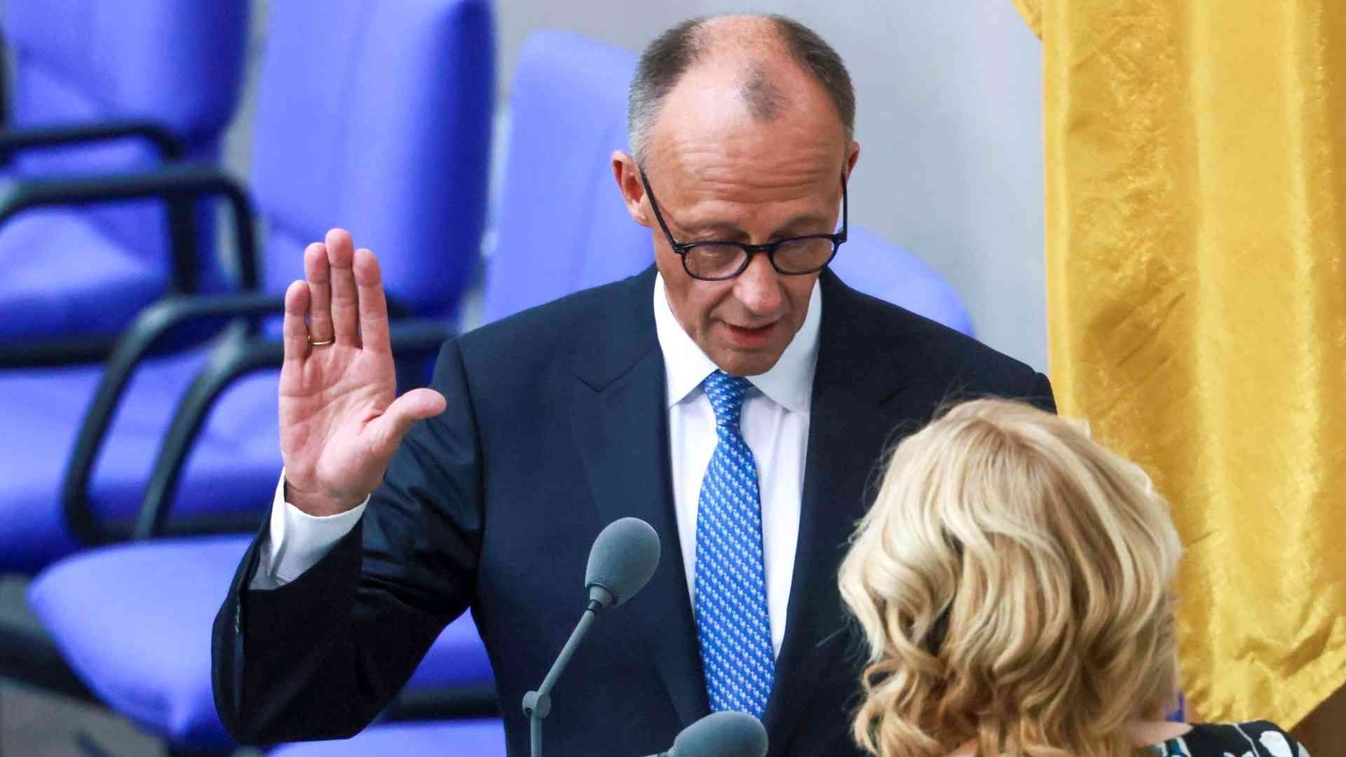 Friedrich Merz jura como nuevo canciller de Alemania