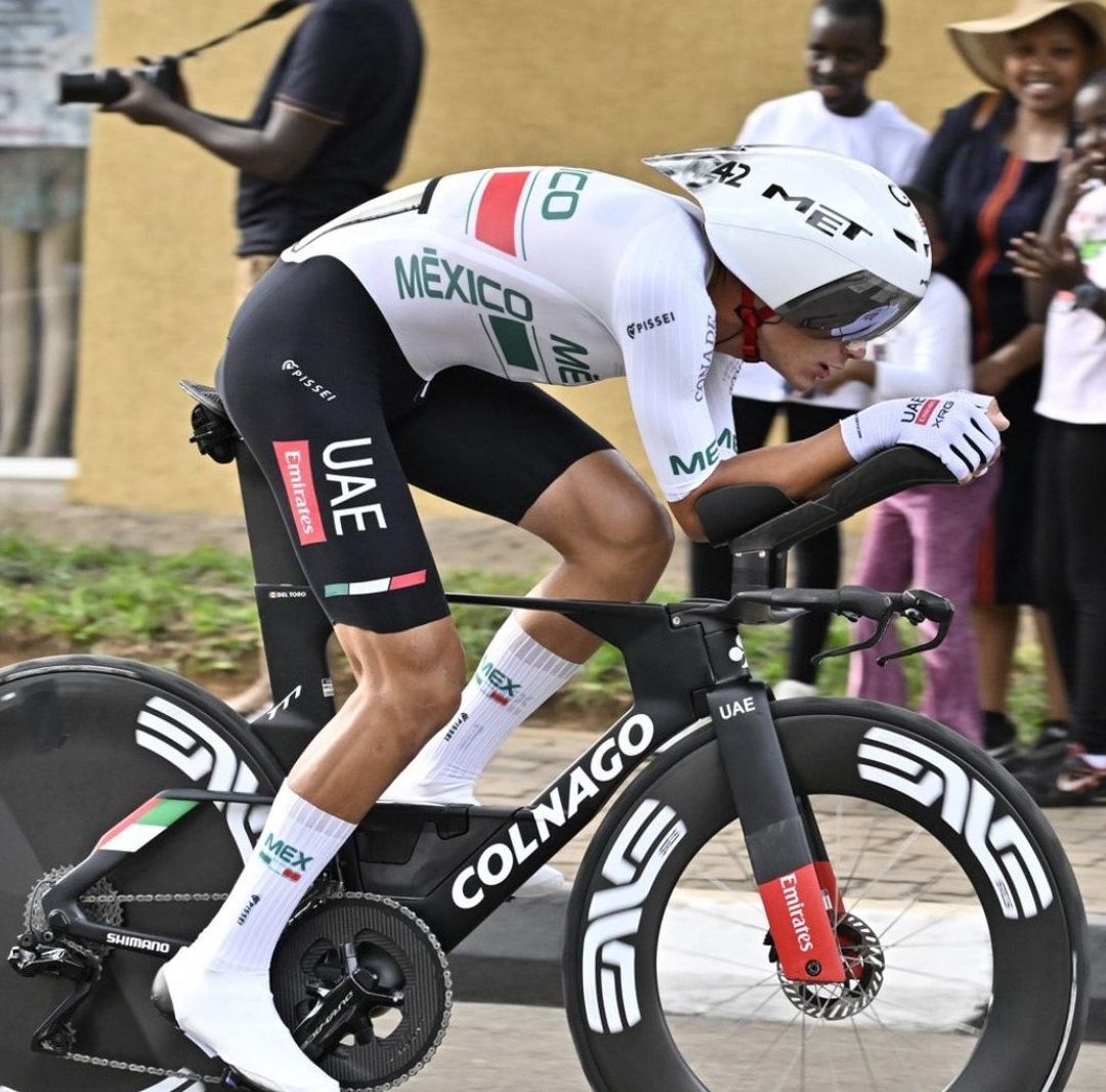 Isaac Del Toro en el Mundial de Ciclismo UCI Kigali 2025; Conoce el Resultado del Mexicano.