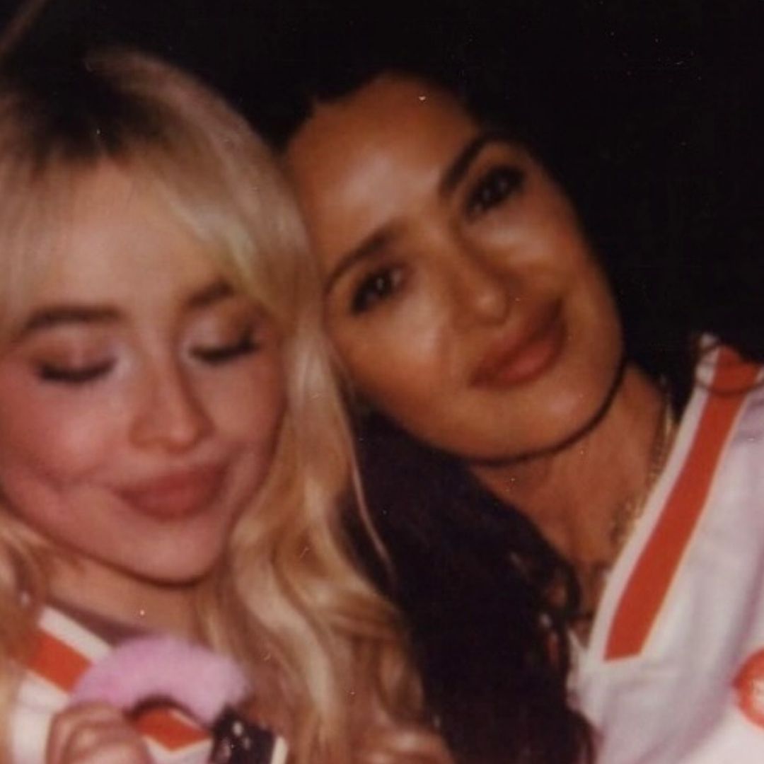 Salma Hayek reacciona a arresto en concierto de Sabrina Carpenter