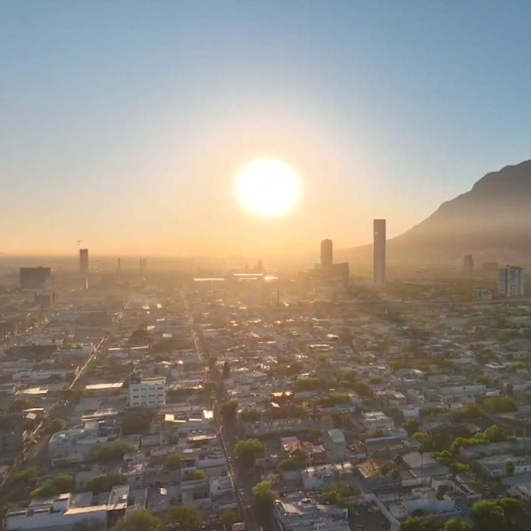 Ciudad de Monterrey por las mañanas