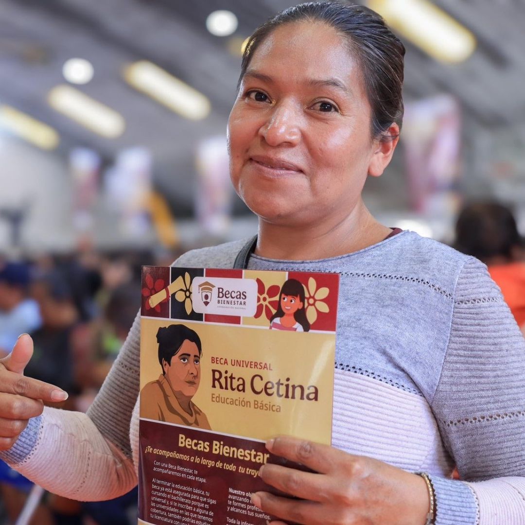 Cómo saber si mi hijo quedó registrado en la Beca Rita Cetina 2026 para primaria pasos para consultar estatus